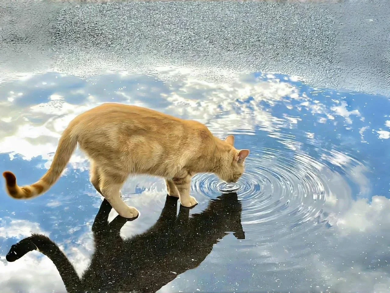 iPad电脑猫咪高清壁纸｜哈基米