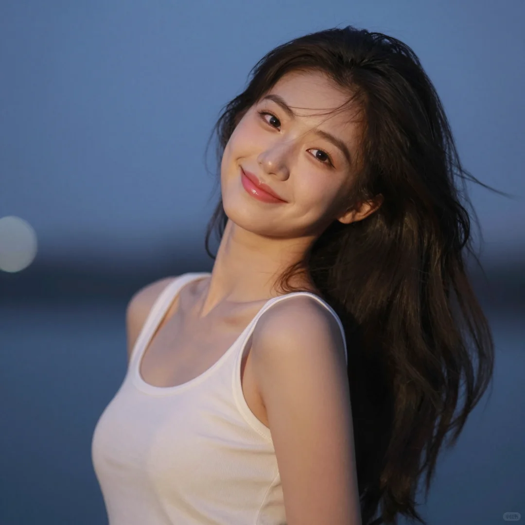 AI写真集-爱笑的女孩