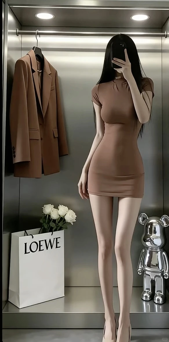 极简高级感穿搭，棕色系yyds