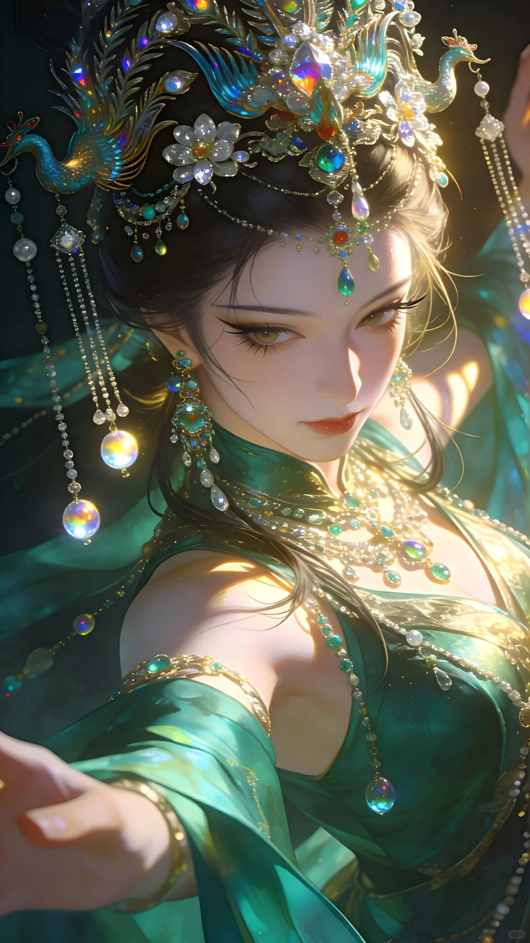 国风重彩，古风美人壁纸