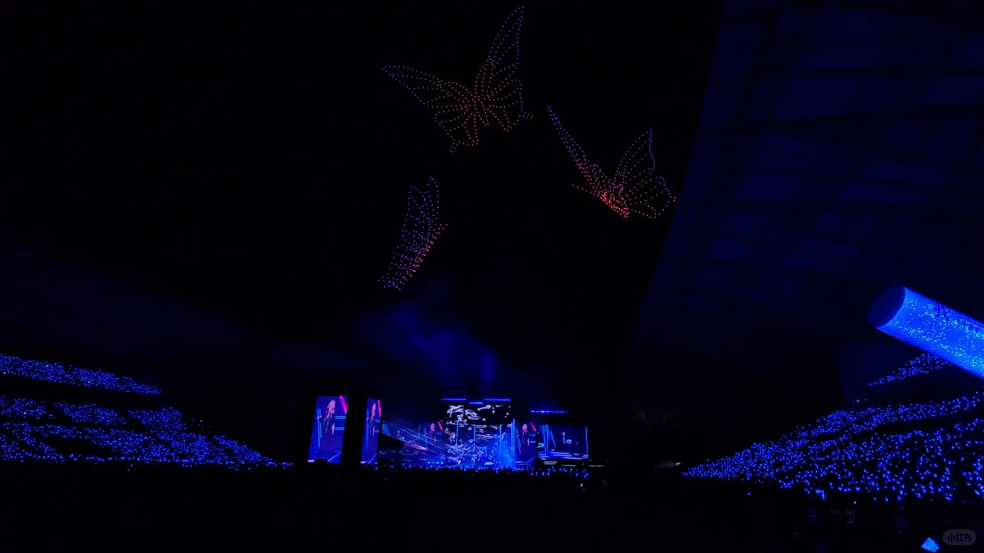 看演唱会有一群人一直在聊天大笑真的巨大声