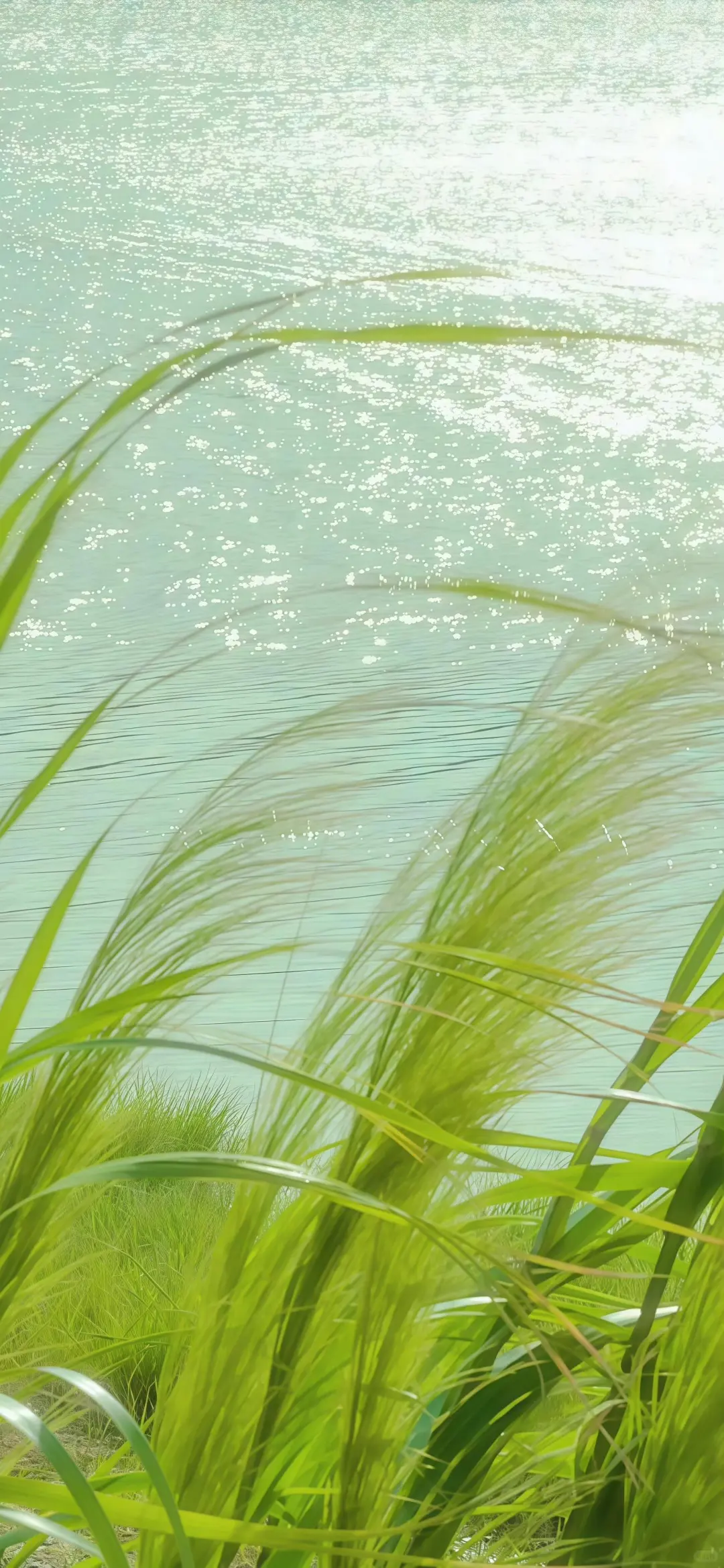 𝑾𝒆𝑪𝒉𝒂𝒕 绿色氛围感壁纸