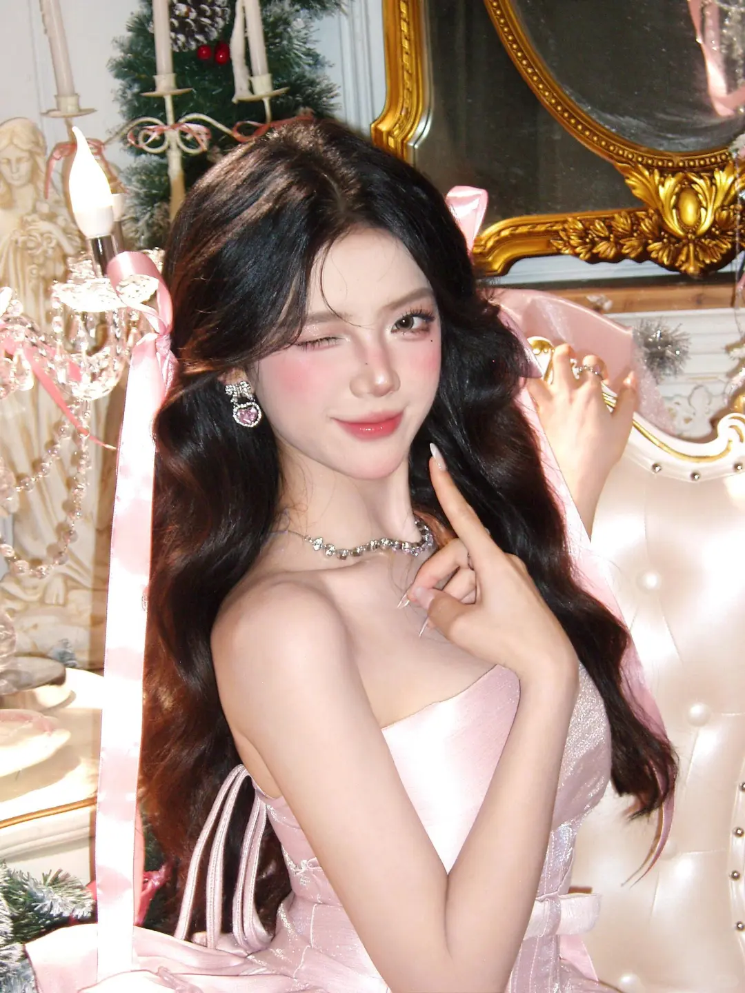 属于甜美纯欲少女的平安圣诞夜来啦🎄上海