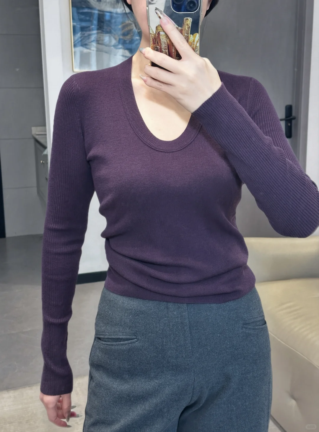 听说熟龄职场女性穿紫色很性感？