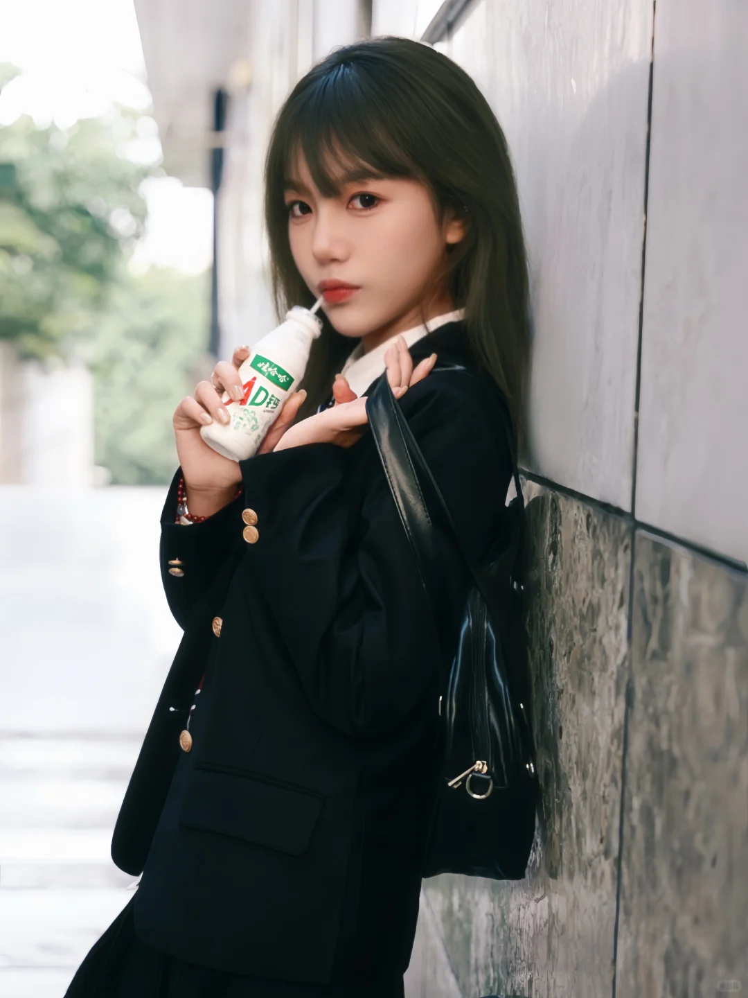 重庆轻轨站也能拍出日系写真