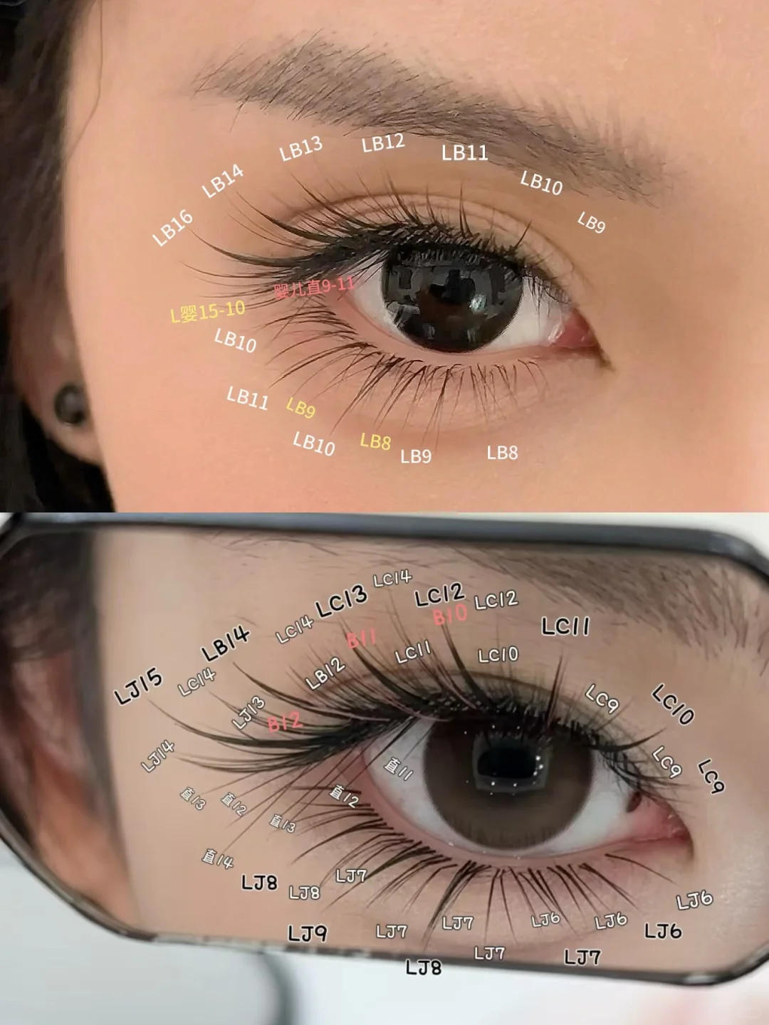 姐妹们‼️单眼皮内双一定要接奶弧尾睫毛