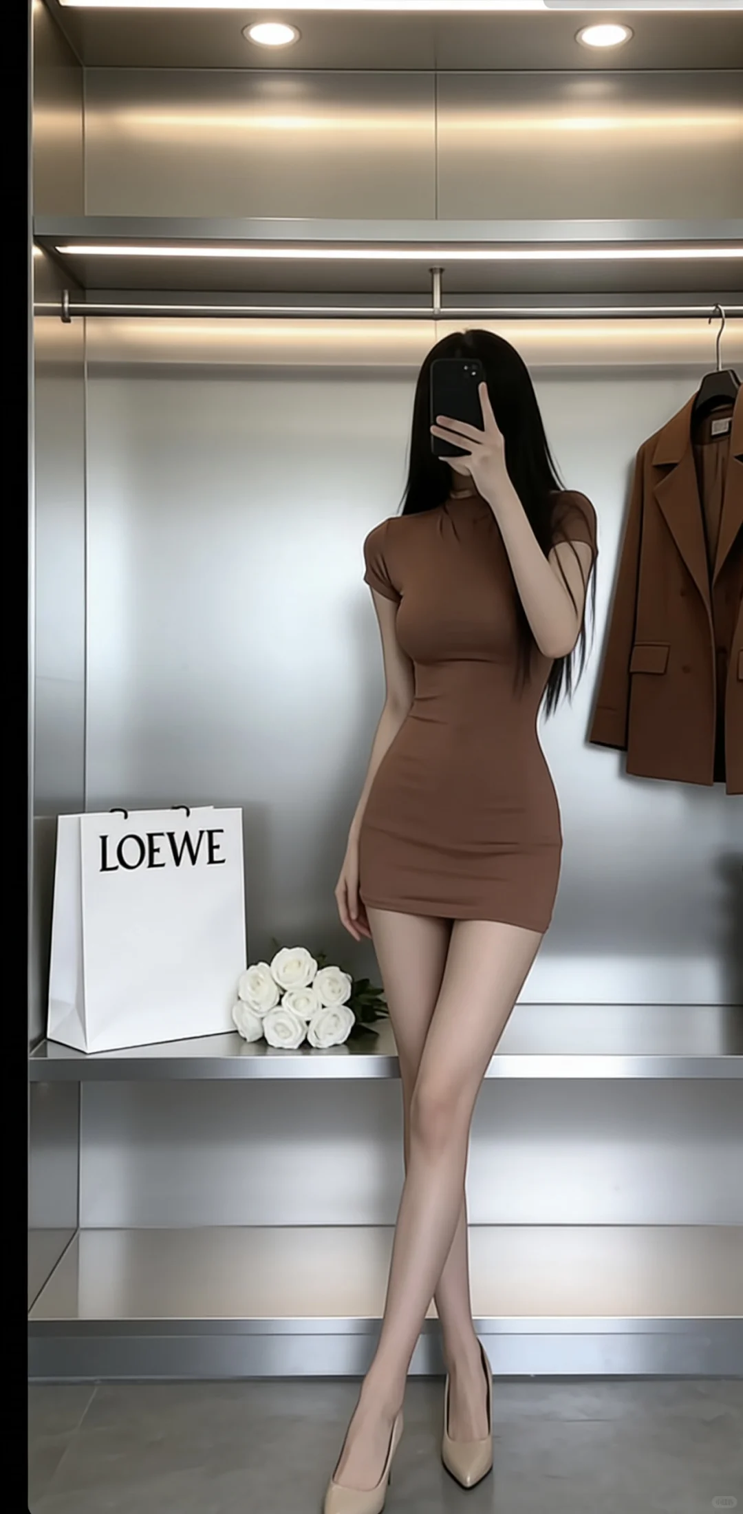 极简高级感穿搭，棕色系yyds