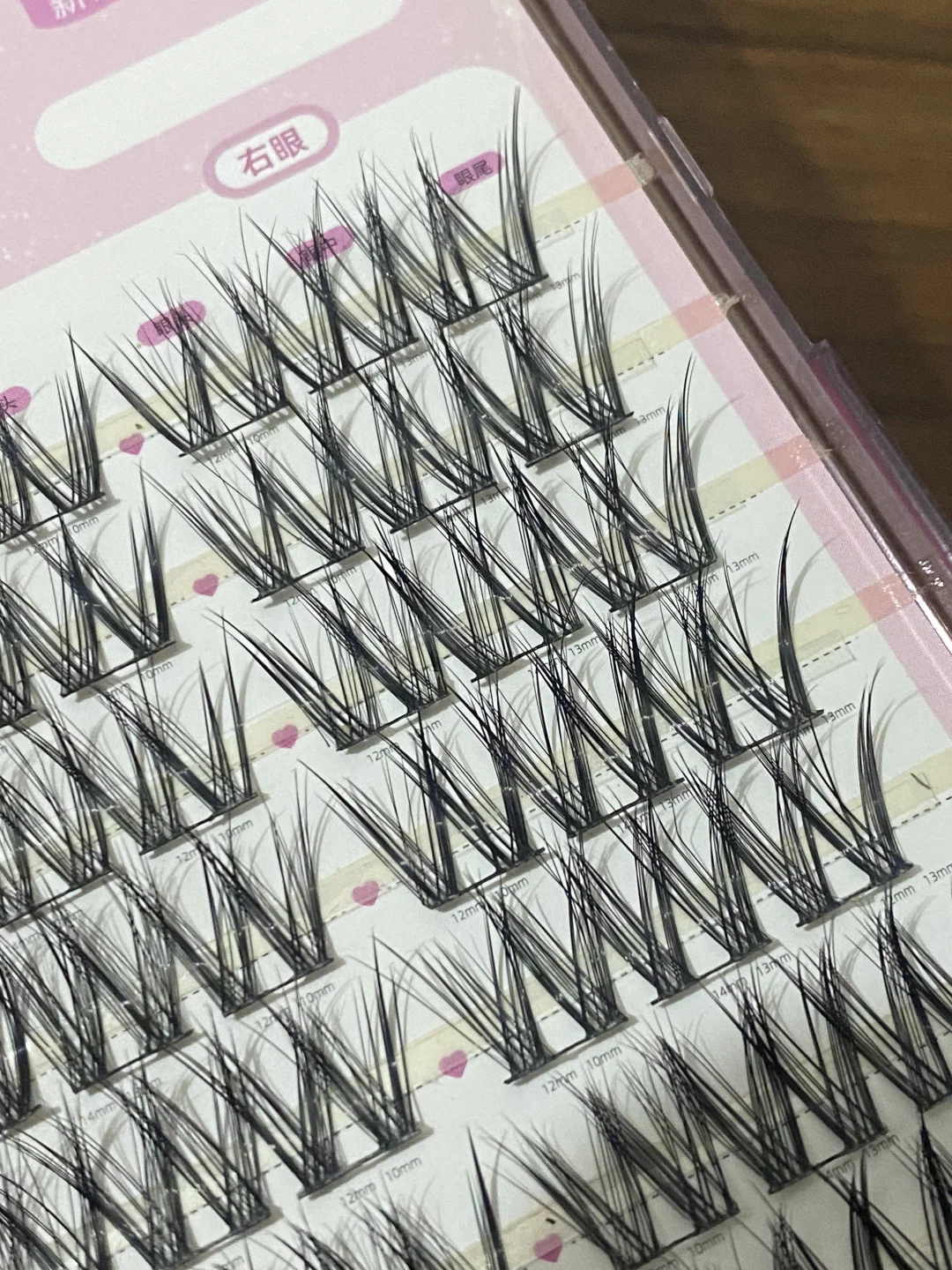 古早混血妆假睫毛美得太权威了