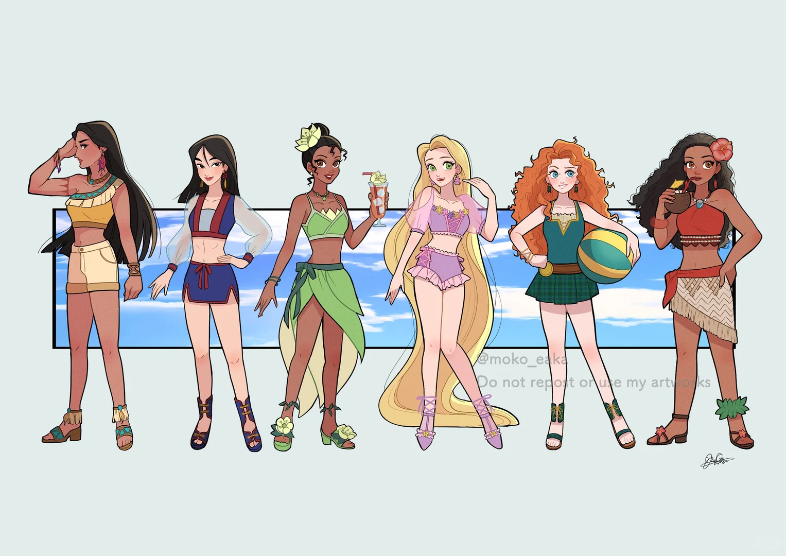 冬日存一夏，公主泳装美到失语！👙