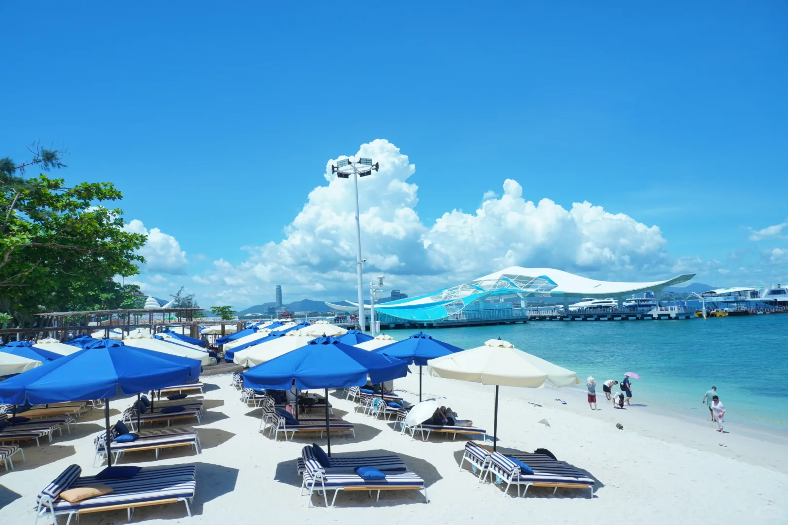 三亚蜈支洲岛天气好怎么拍都好看