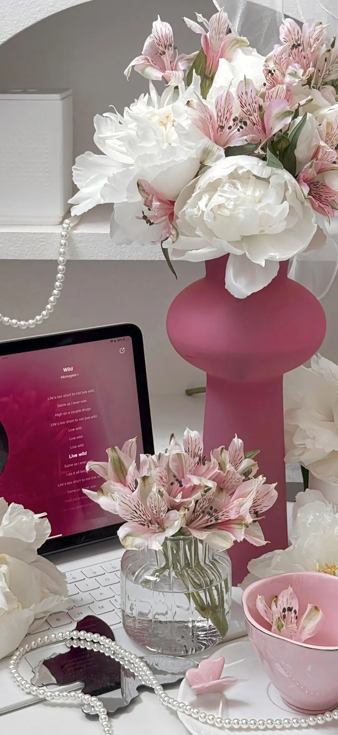 高级感ins风｜快来get同款花花手机壁纸💐