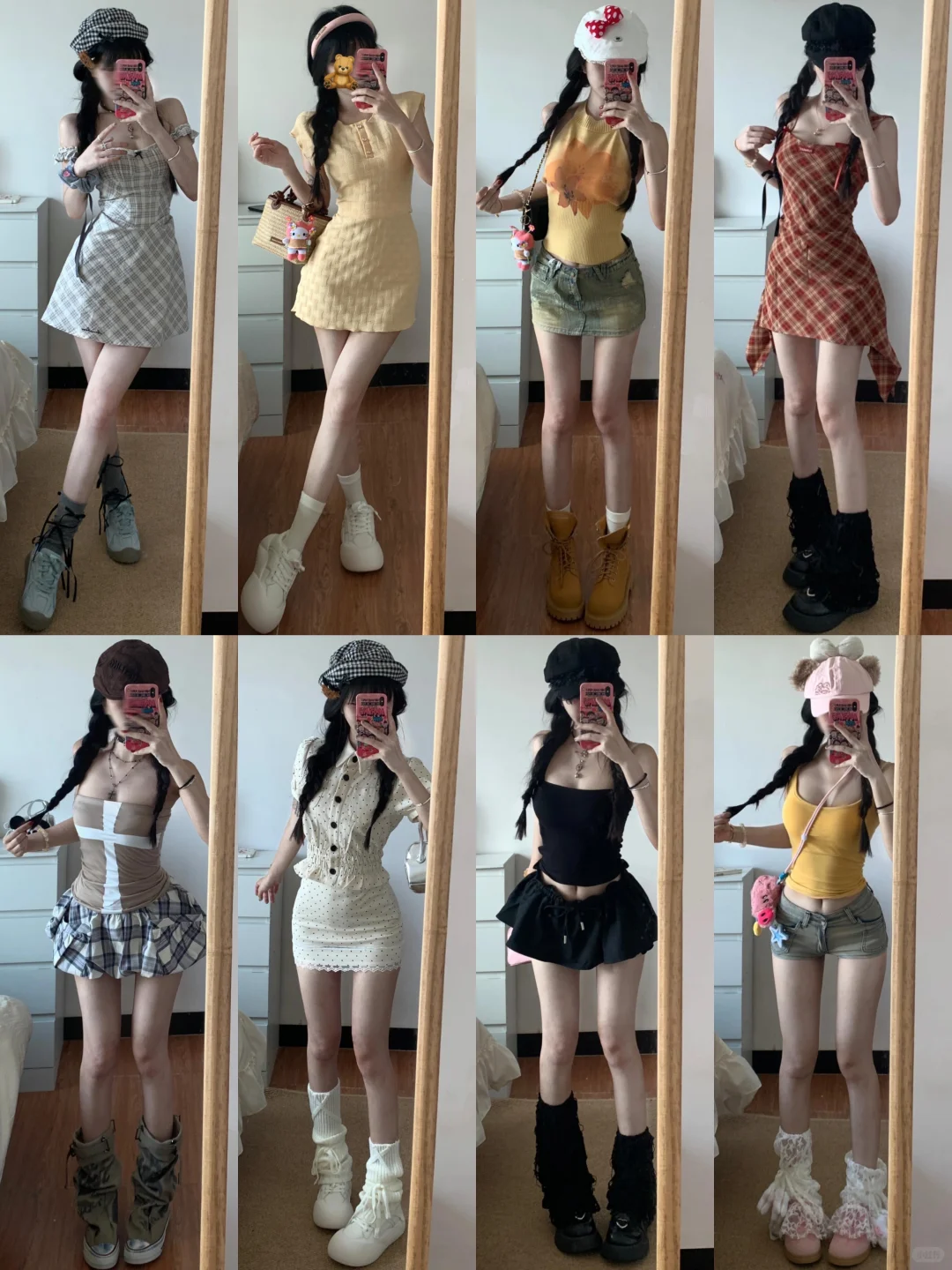 4️⃣8️⃣套～超绝的夏日辣妹穿搭