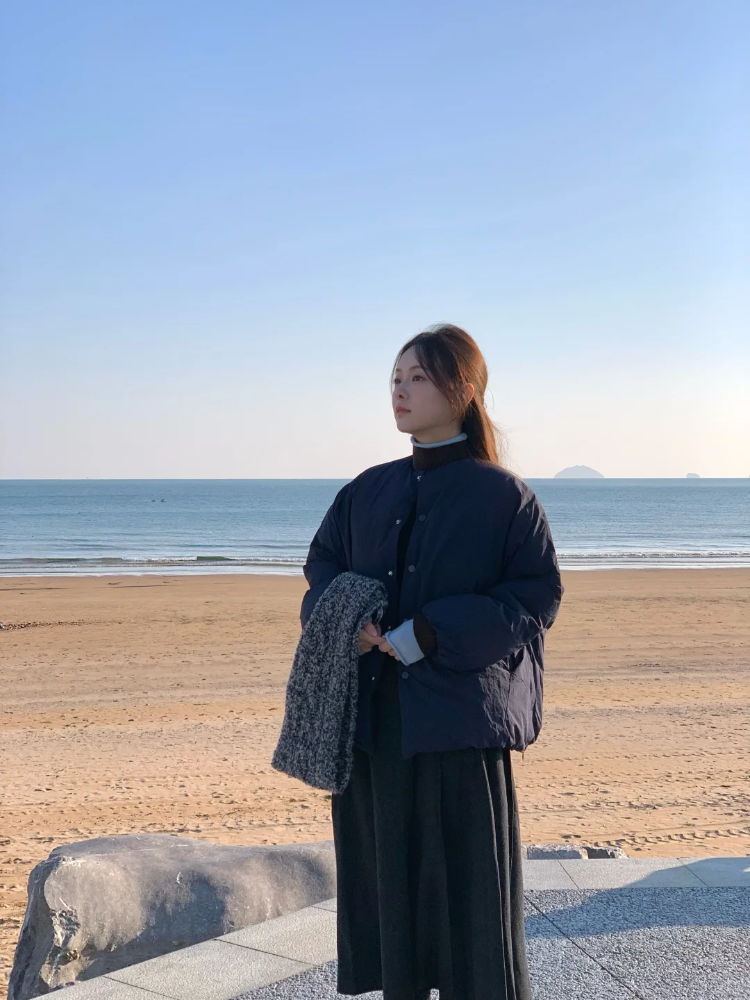 海边的风和海，吹走所有烦恼～