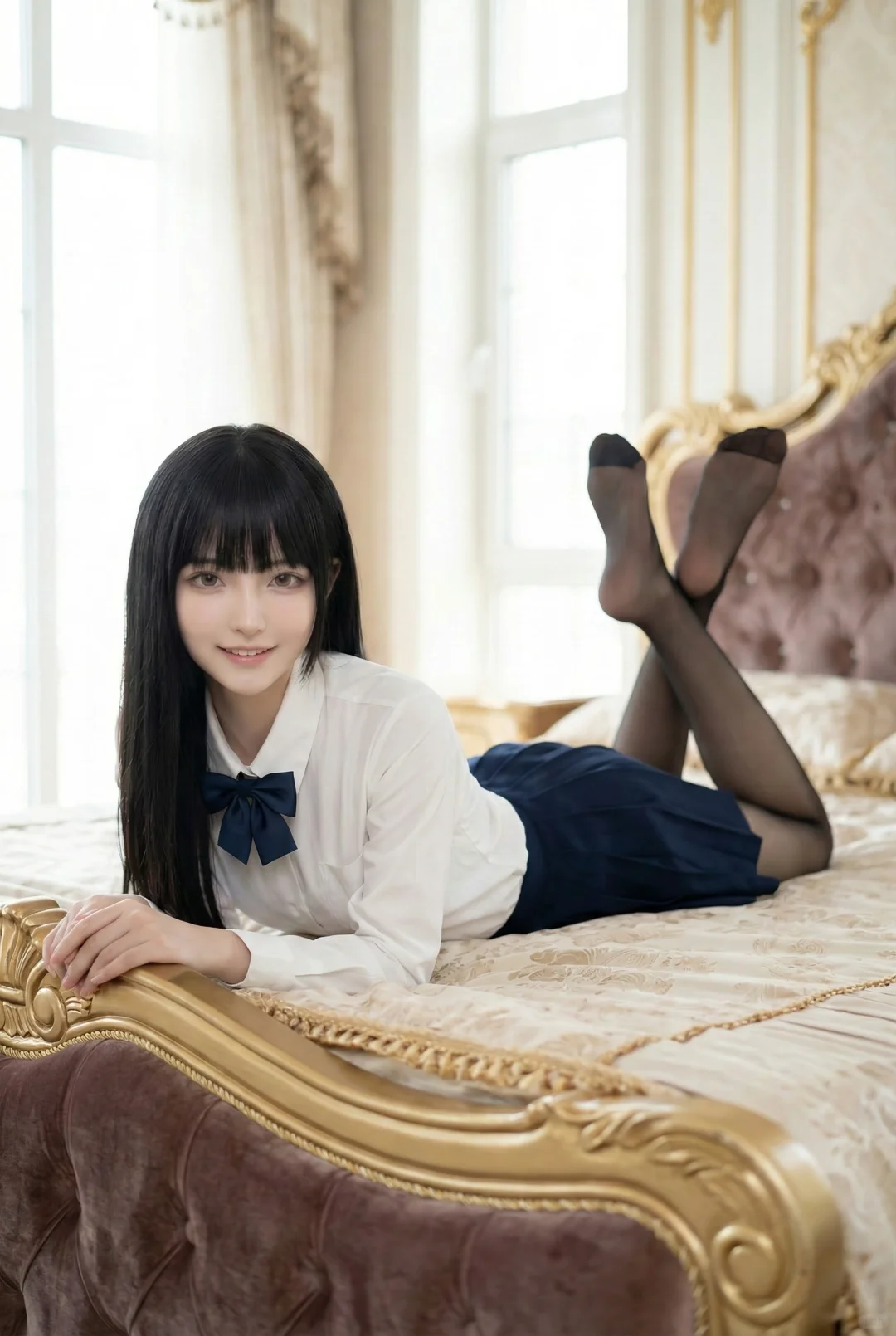 欧式公馆与JK少女