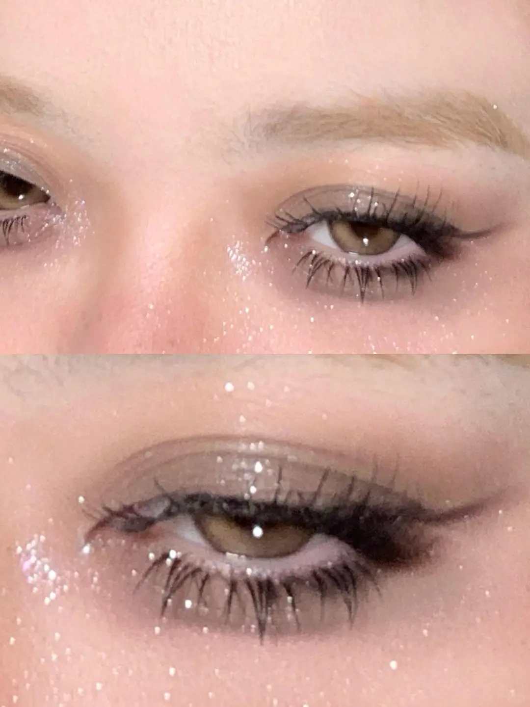 baby混血烟熏妆两件套！千禧辣妹感get!