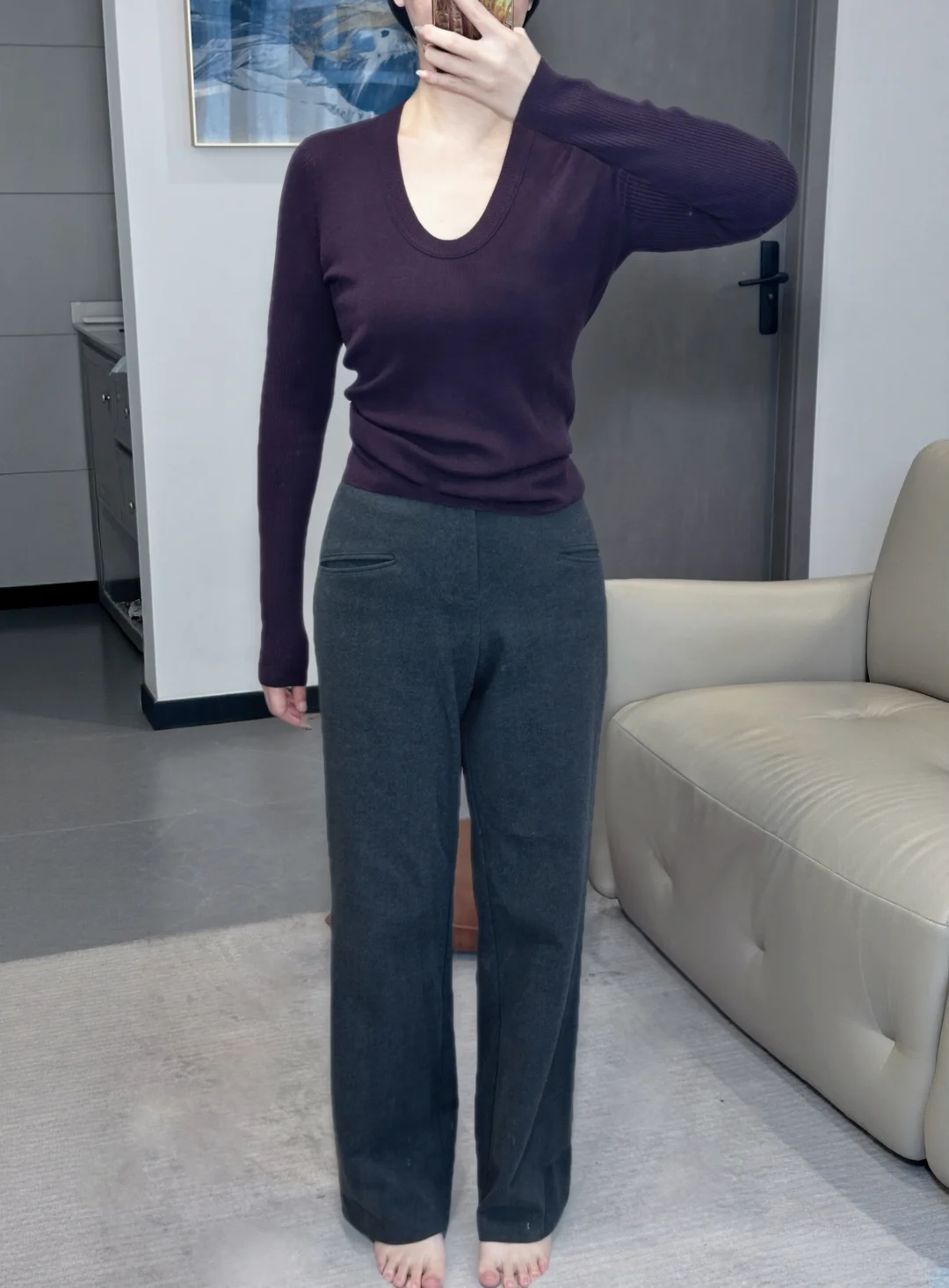 听说熟龄职场女性穿紫色很性感？