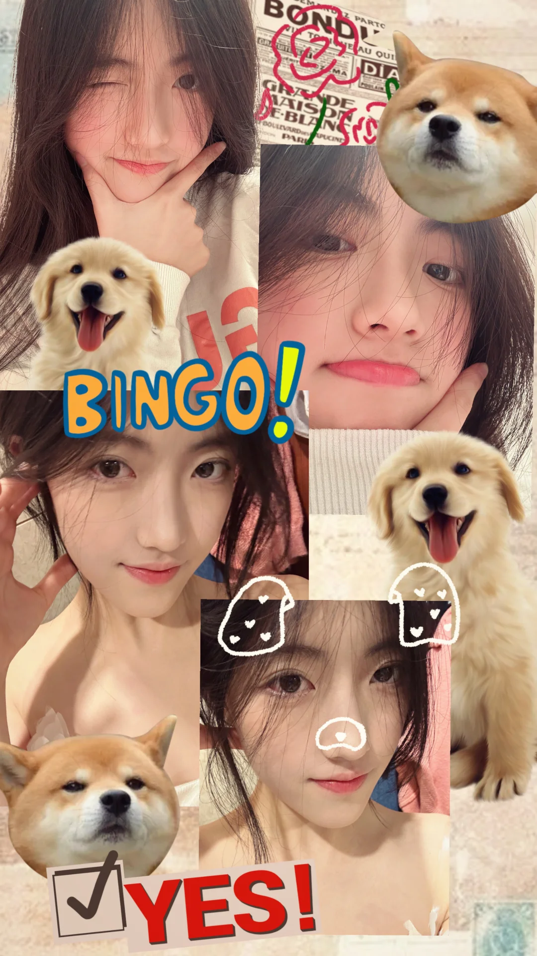 当我把自己的照片做成壁纸