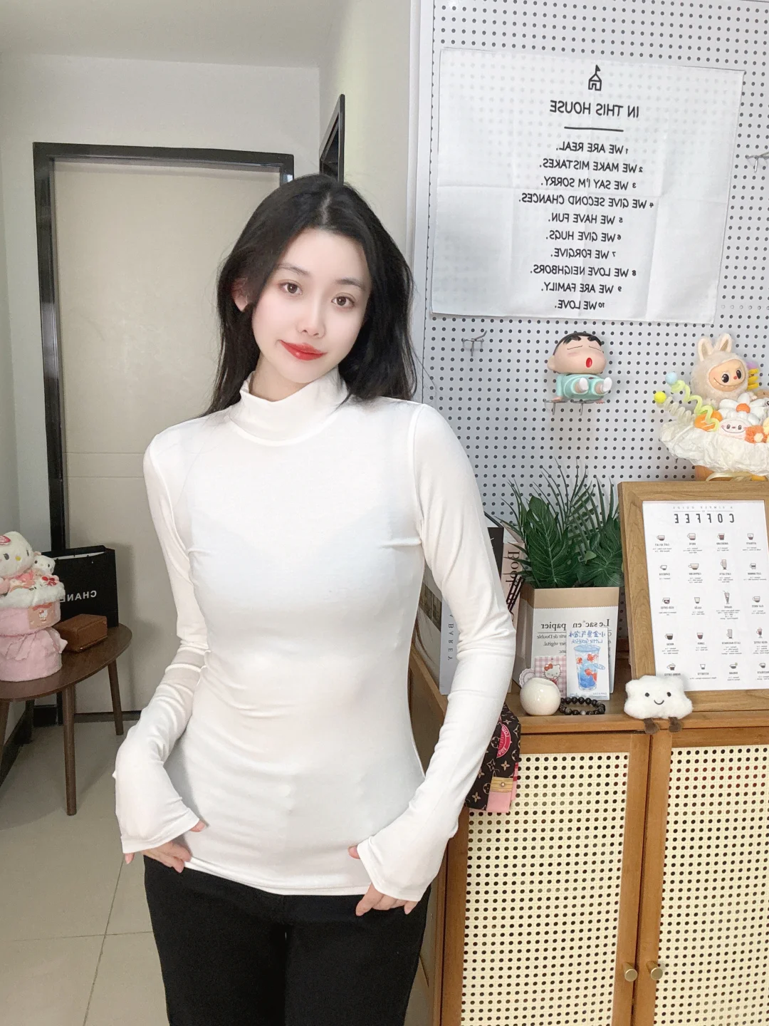 今日纯欲辣妹风ootd！