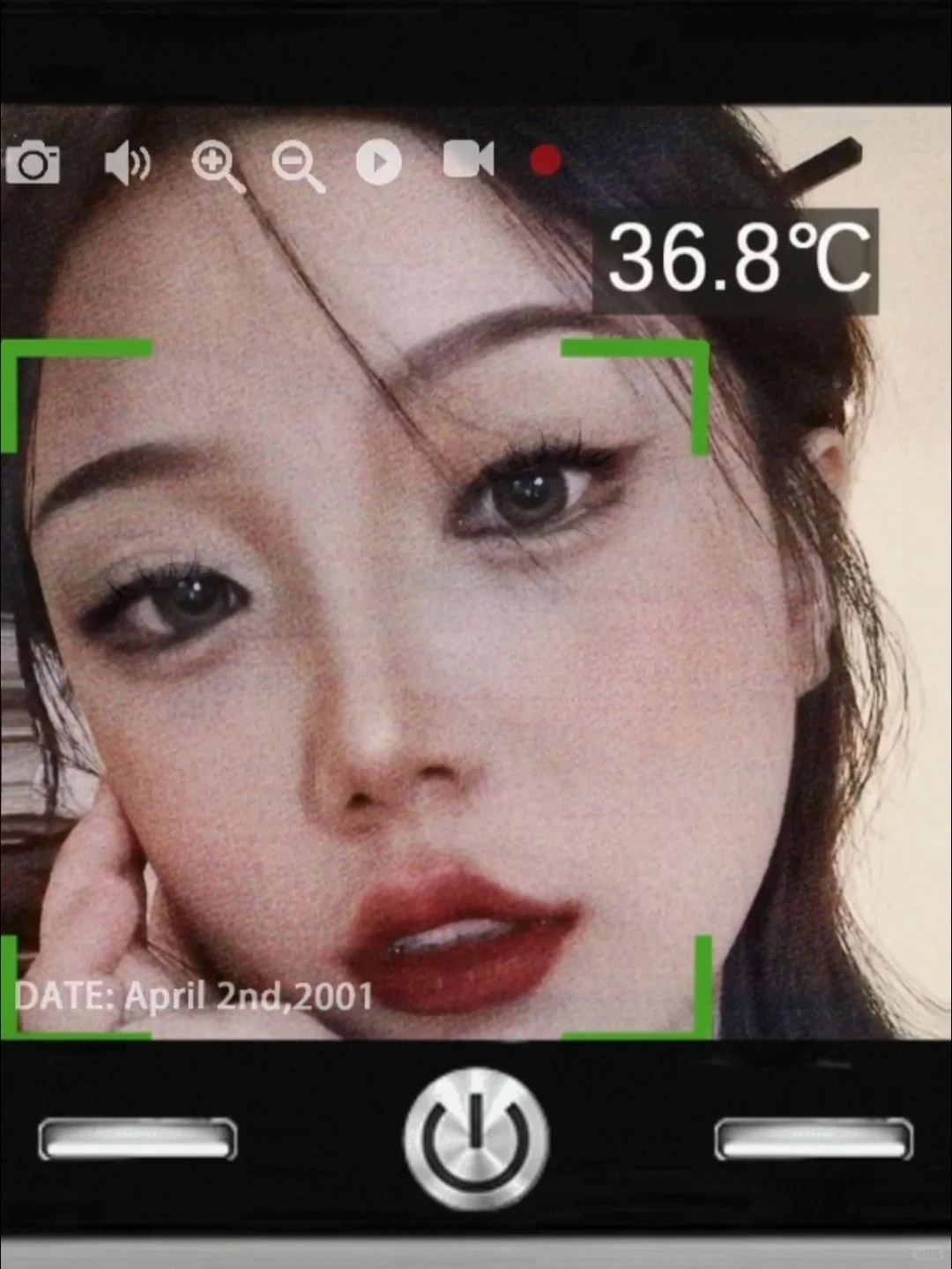 这特效带上去有baby嫩模期仿妆那味儿