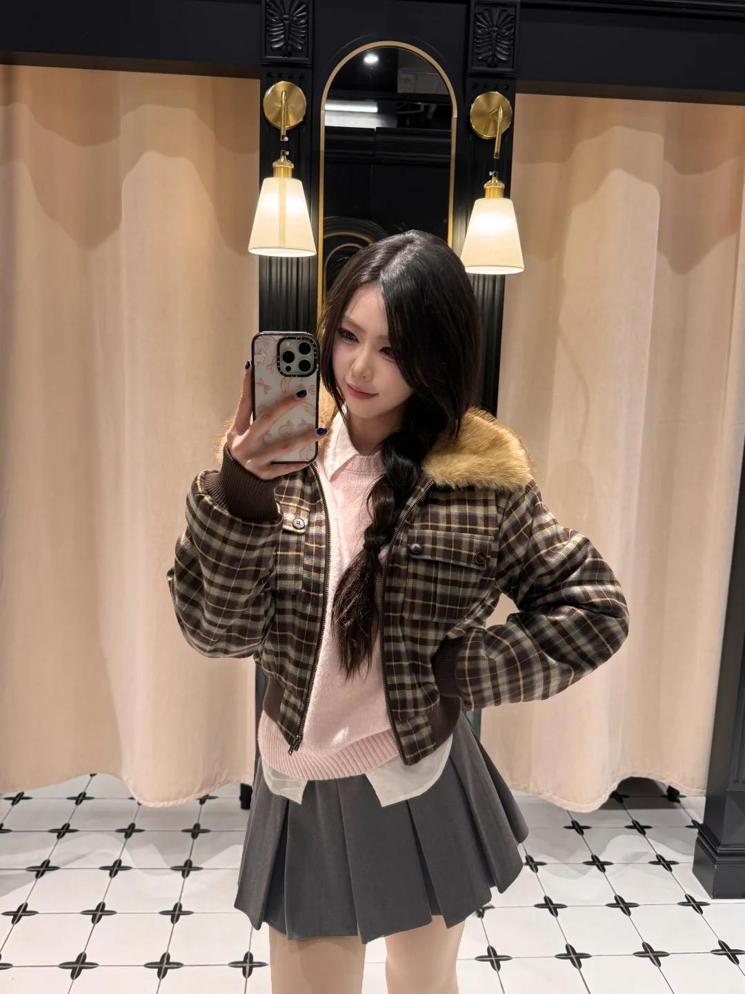 秋冬的甜妹穿搭！好喜欢～