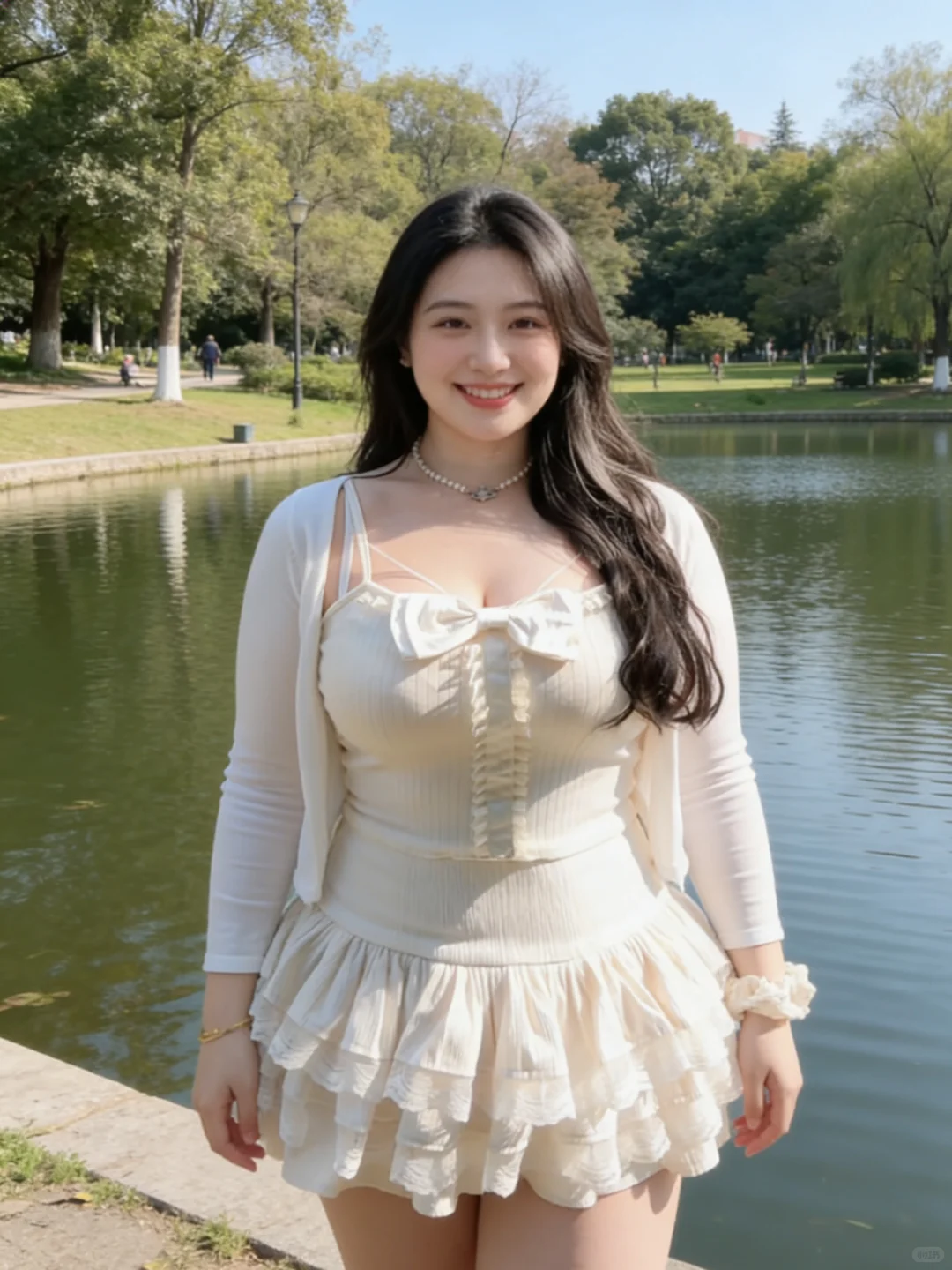 微胖秋冬甜妹穿搭，纯欲感拉满💖