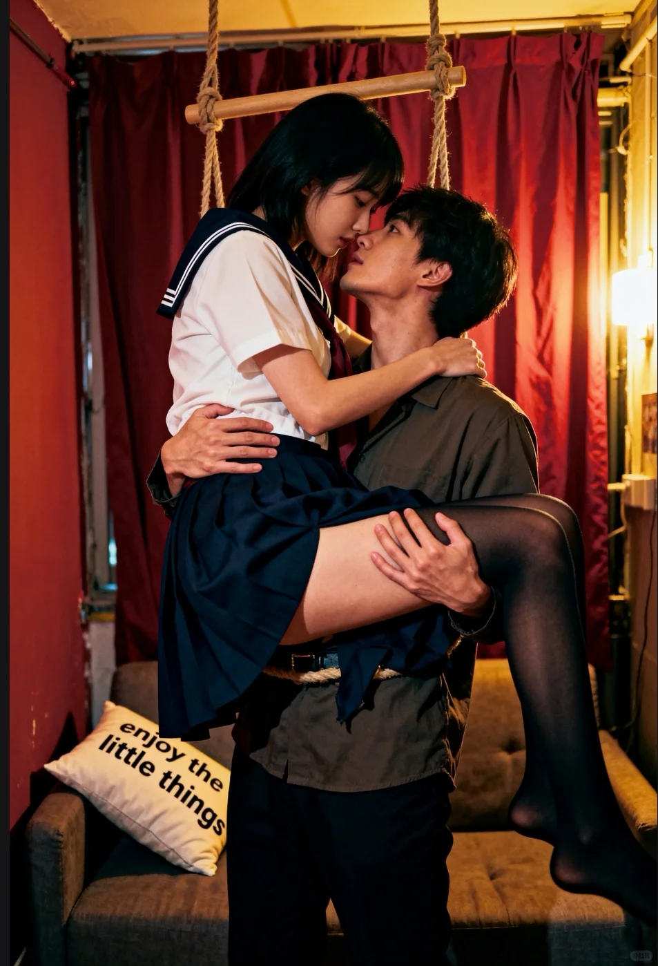 没有纯，只有欲。