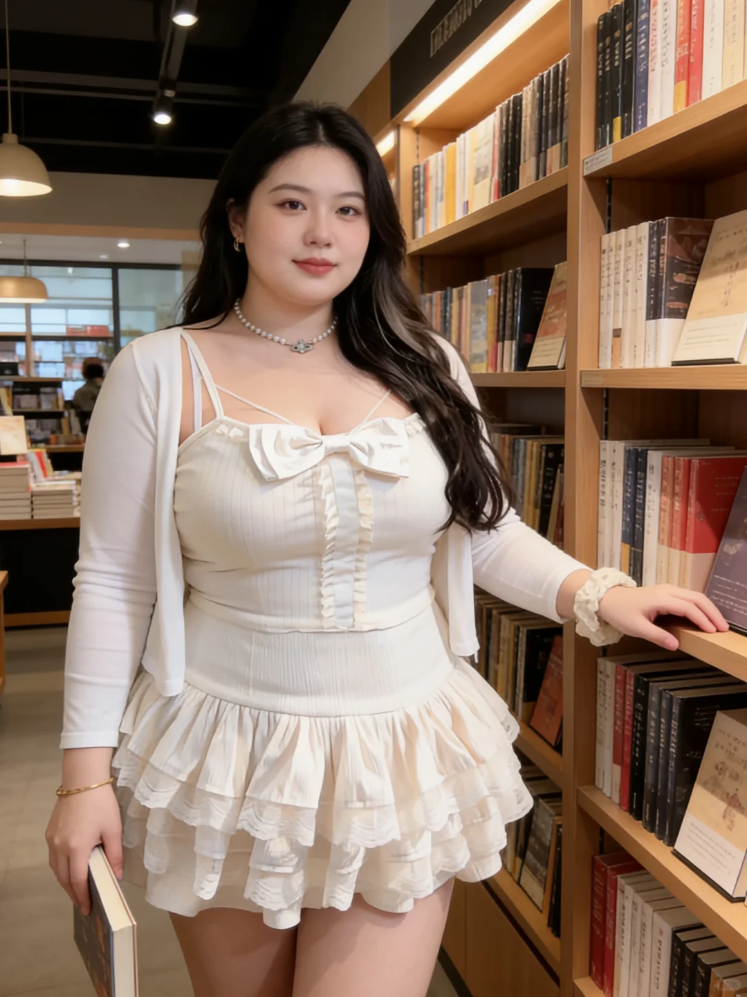 微胖秋冬甜妹穿搭，纯欲感拉满💖