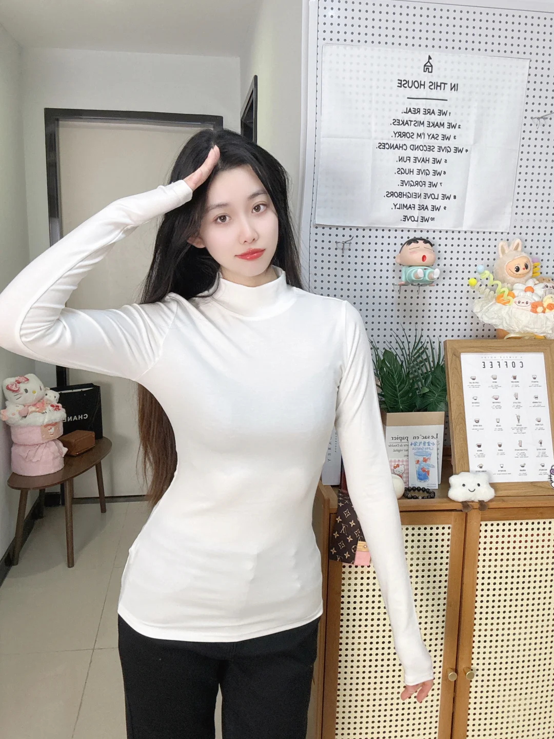 今日纯欲辣妹风ootd！