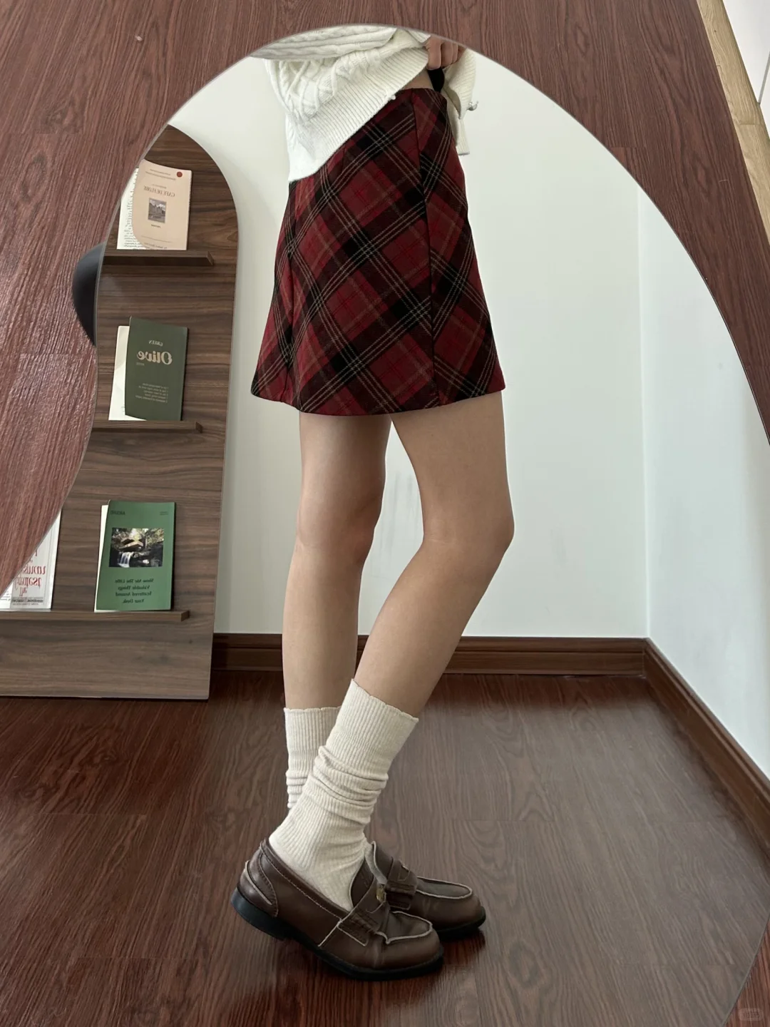 不愧是包臀裙🥹我这种屌丝穿也好看！