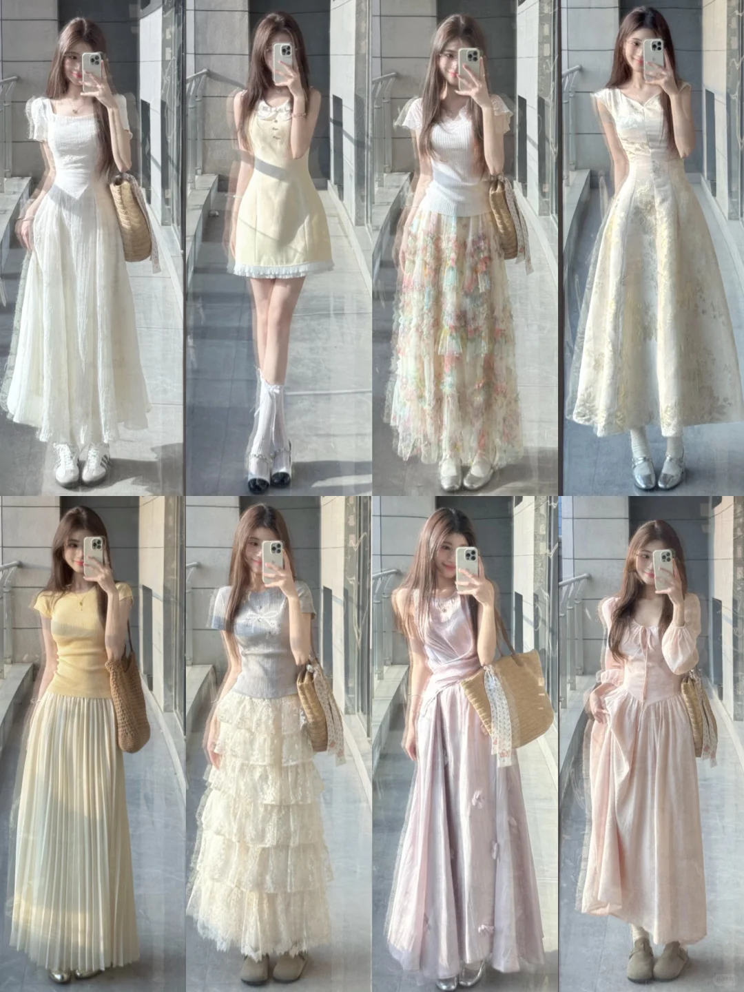 4️⃣0️⃣套 夏日海边小裙子穿搭分享！