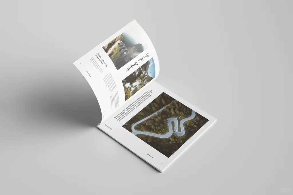 画册印刷用铜版纸，质感也非常好！