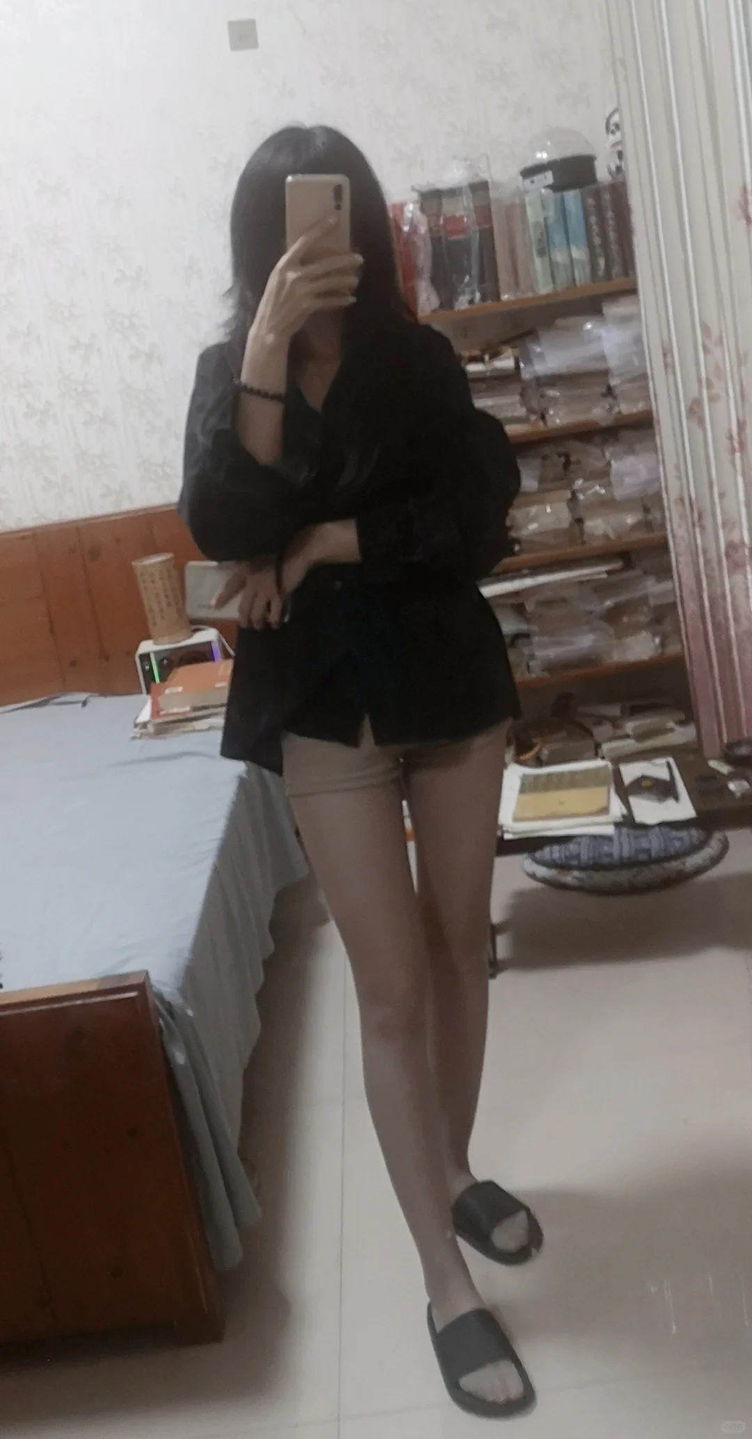 洗浴后喜欢这样穿