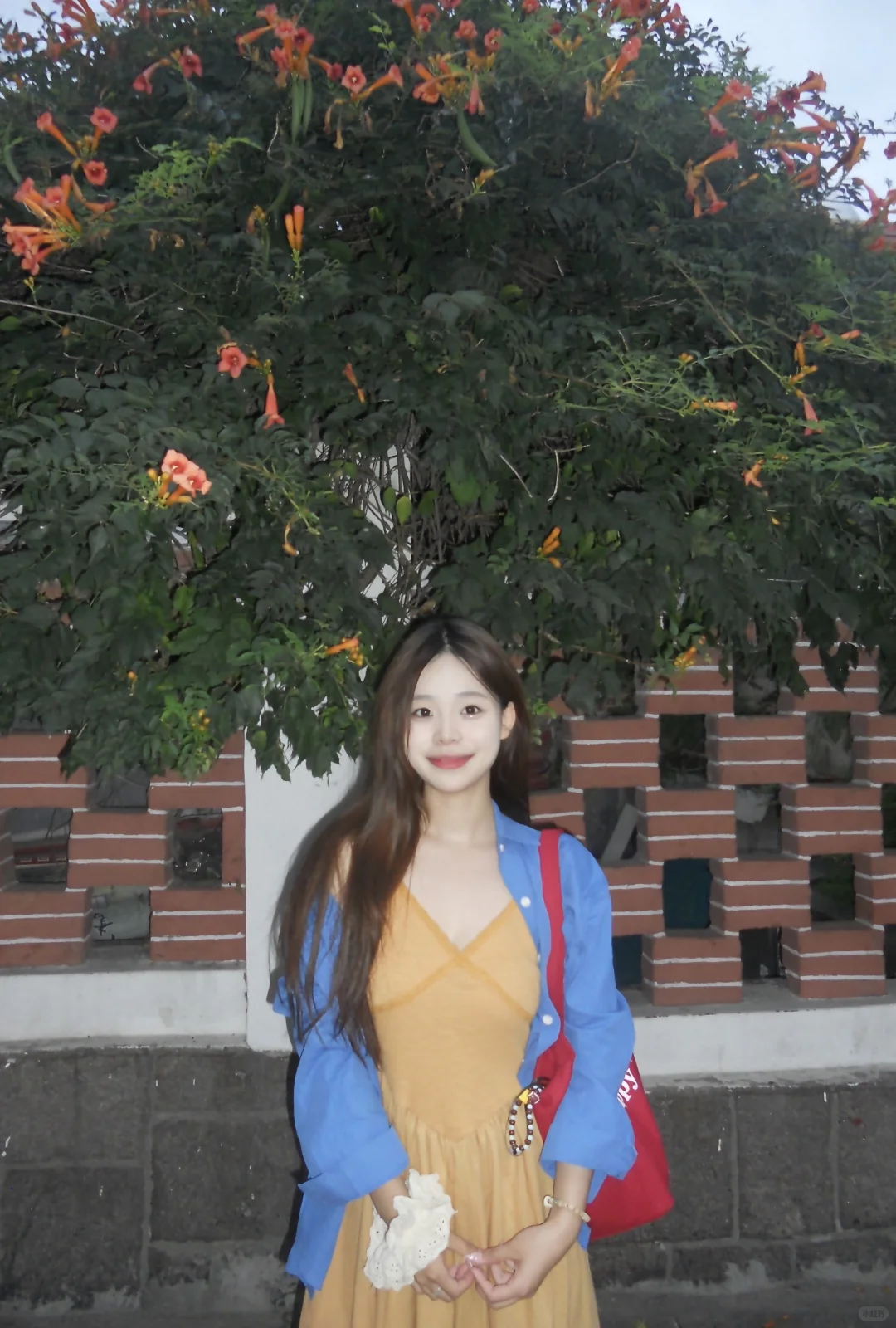 在青岛海边🏝️的亮色穿搭分享！