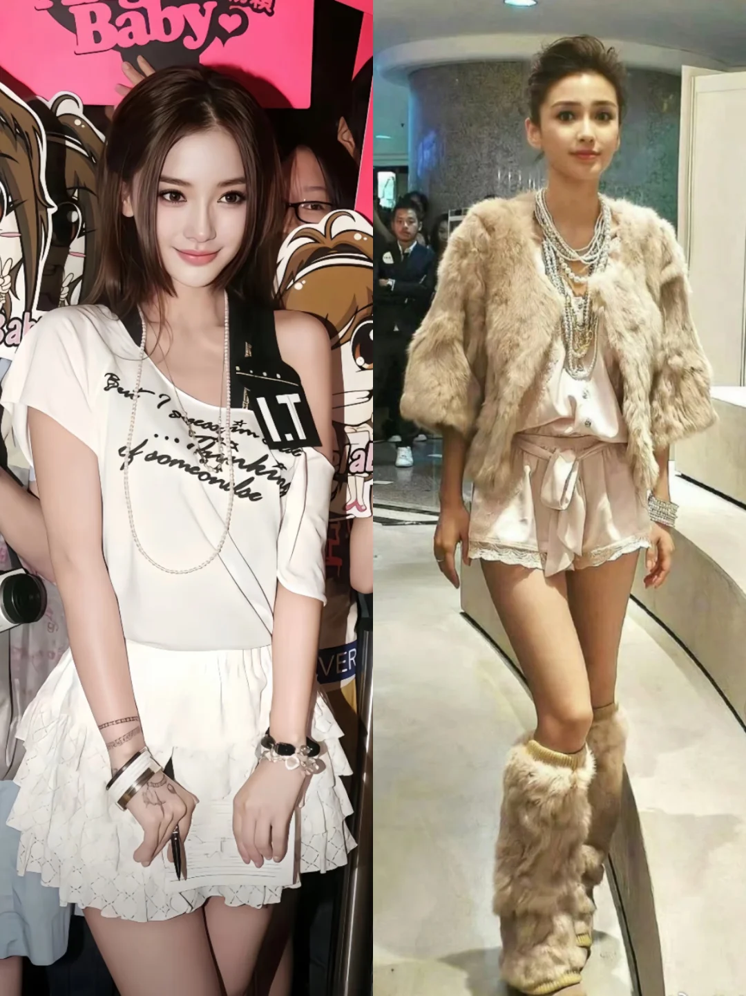 Angelababy梦回嫩模时期| 完全不会老啊！