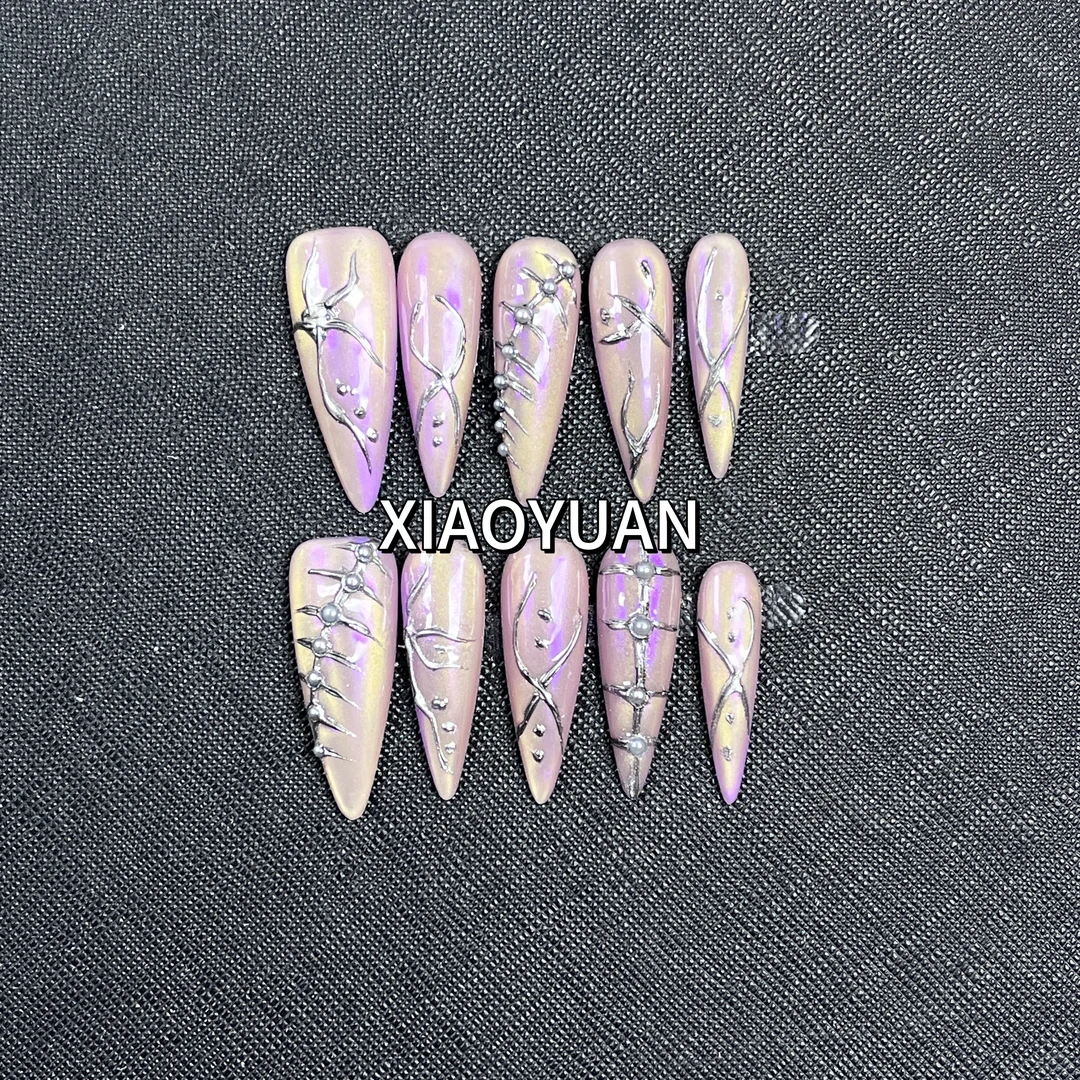 辣妹美甲、小众美甲、欧美甲