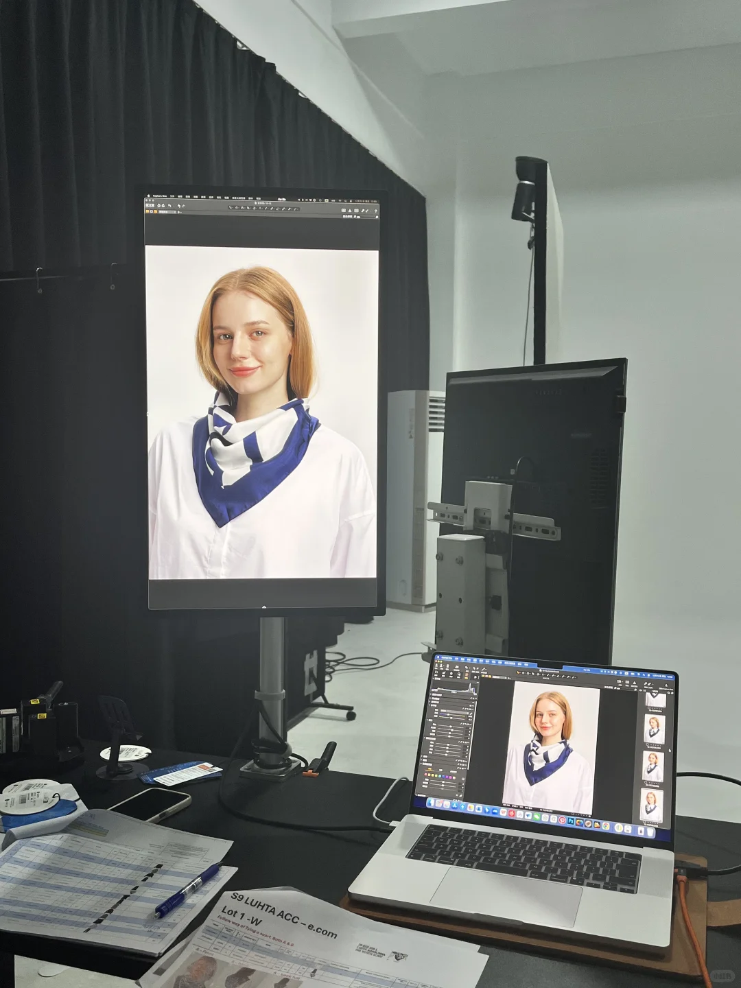 全自动模特拍摄现场🎬