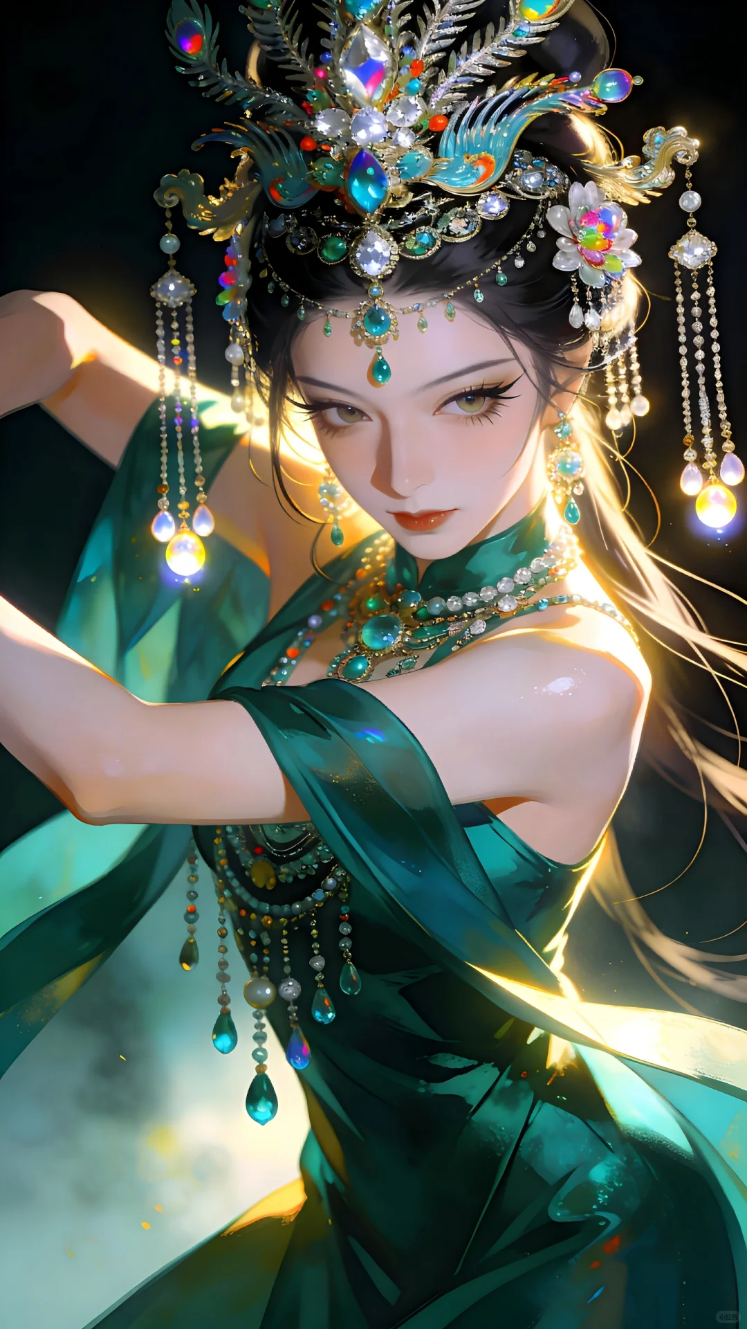 国风重彩，古风美人壁纸