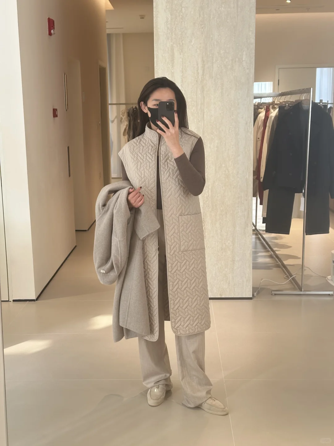 沙驼色+杏色｜一套穿出温柔力量感