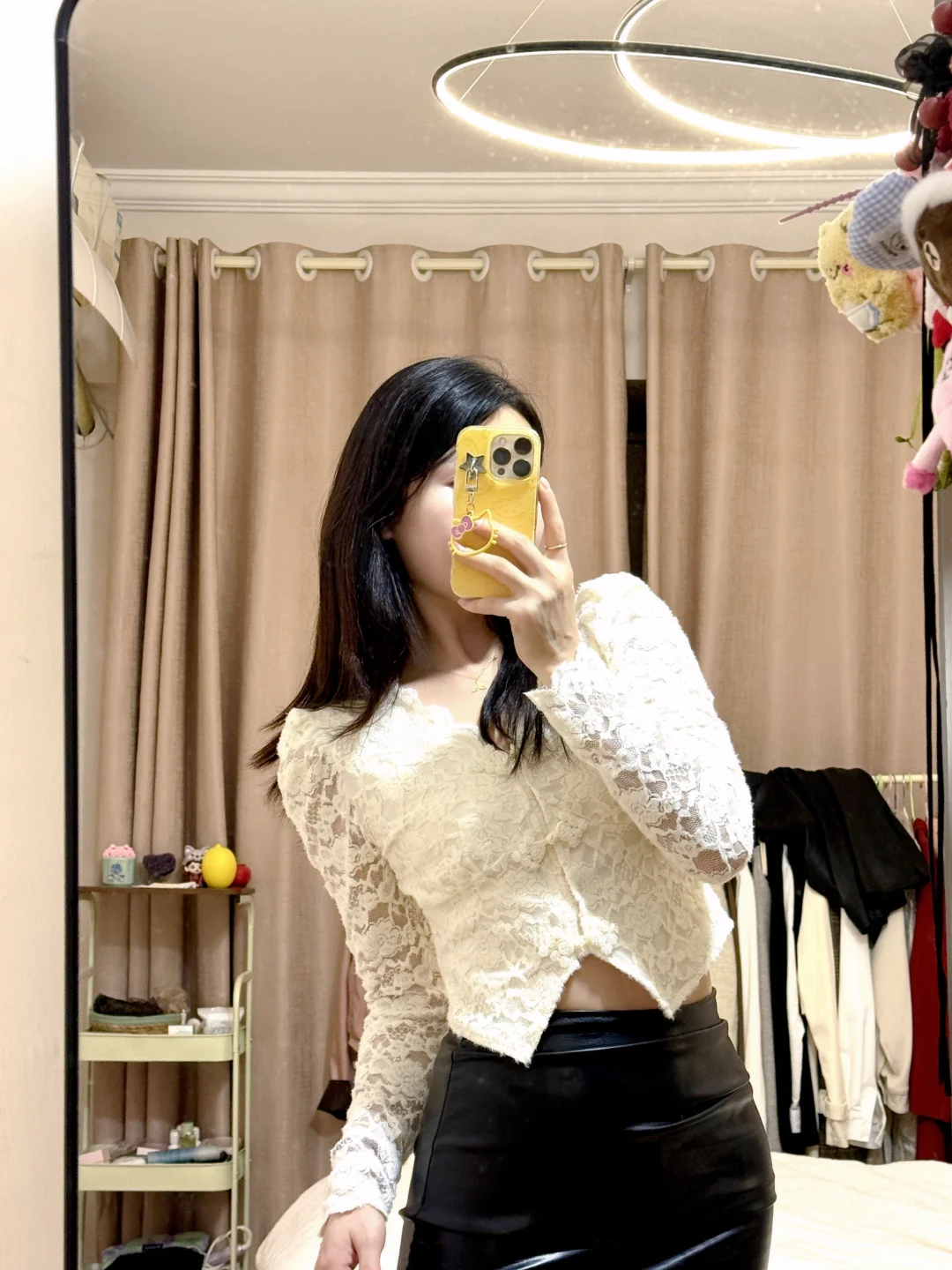 今日份ootd之黑➕白肉丝穿搭