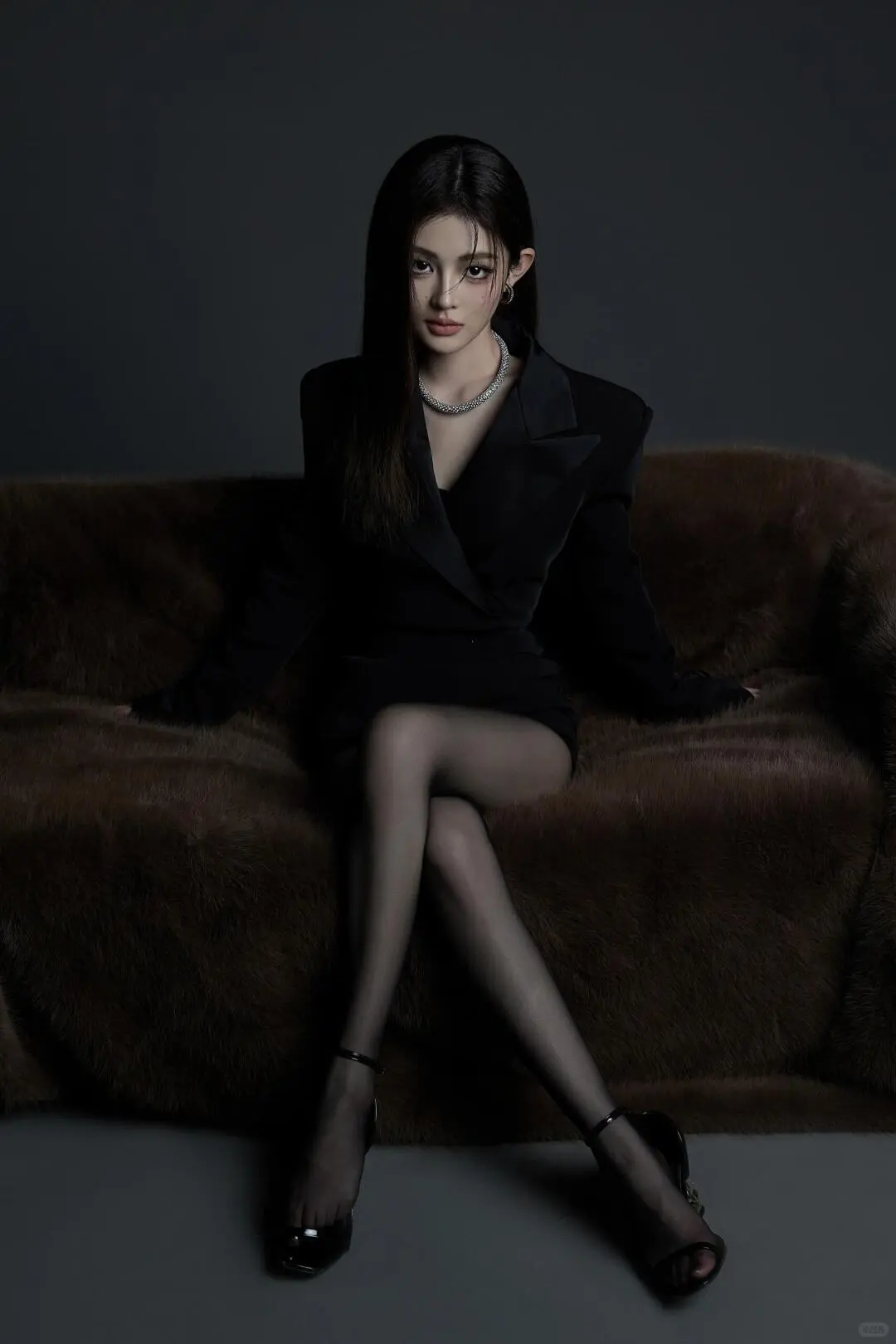 姐姐鲨我😻酷飒御姐必拍杂志大片写真