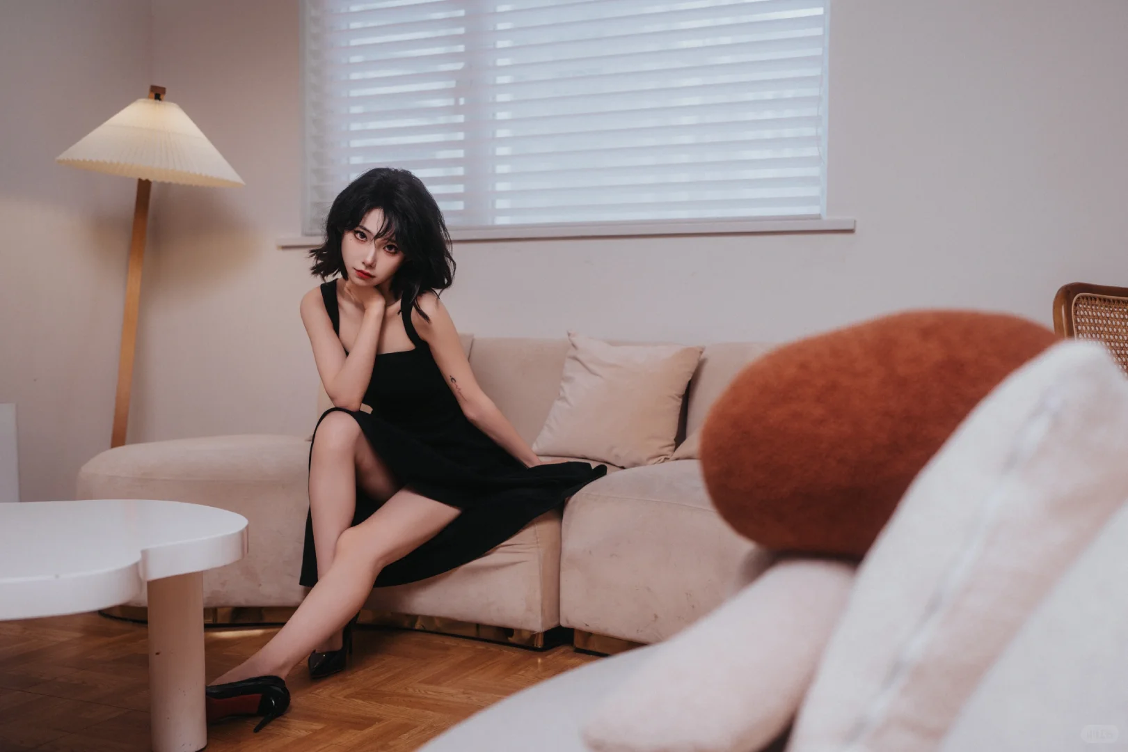 室内人像｜黑裙王姐（其二）