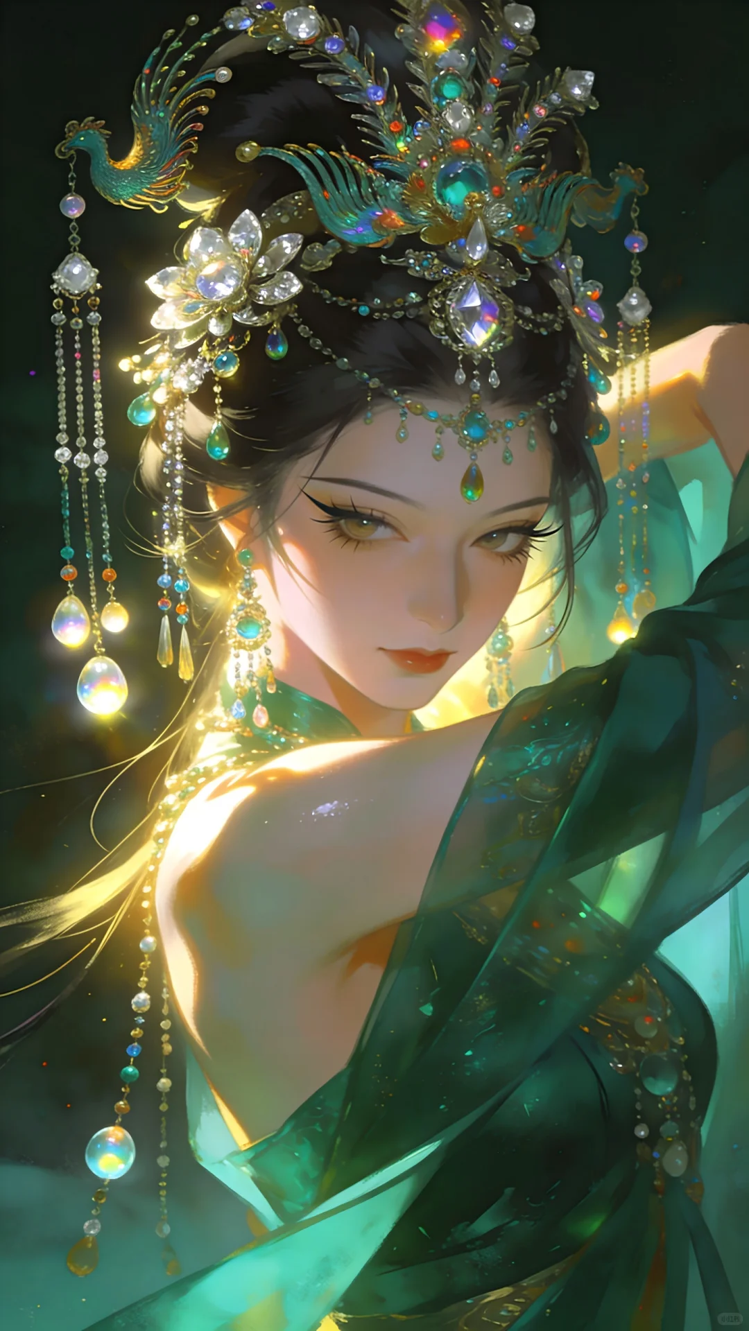 国风重彩，古风美人壁纸