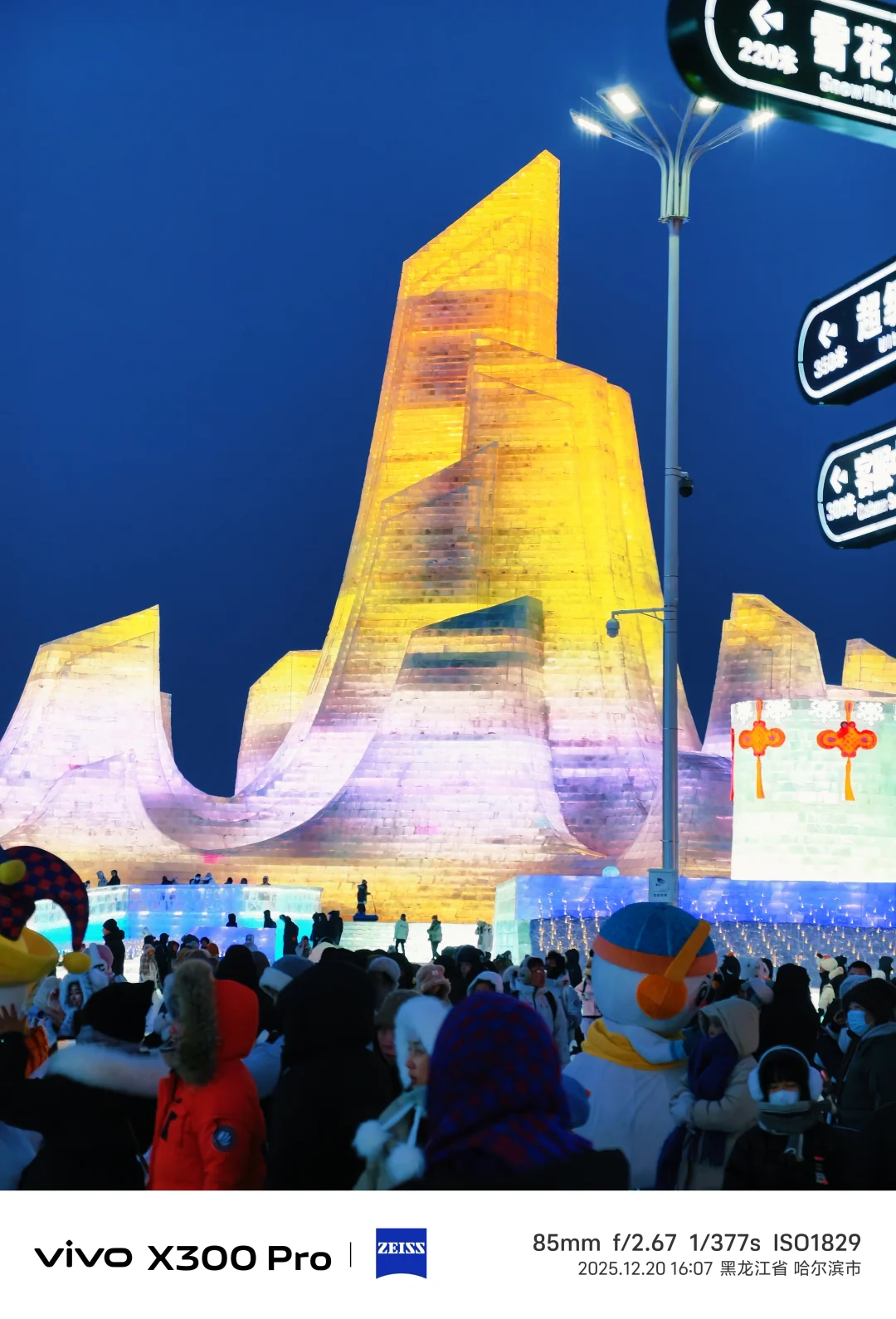 时隔八年终于又来看冰雪节了