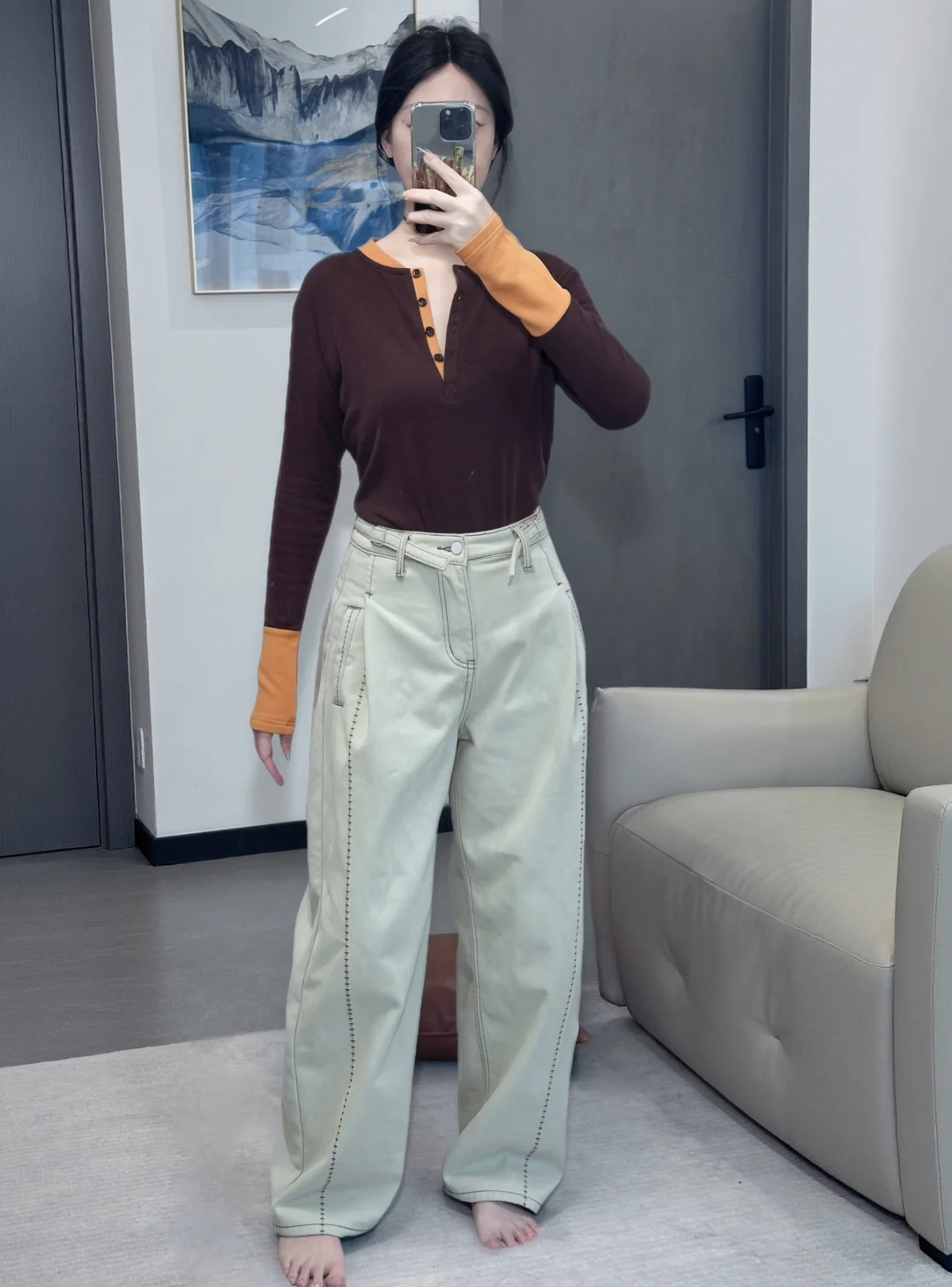 小性感！穿搭学韩女果然没错！吸睛撞色假两件