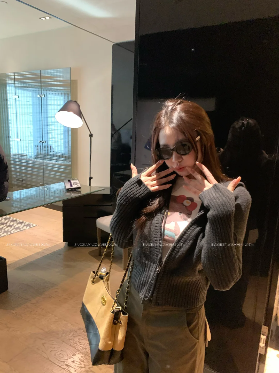 Jennie 系暗黑甜酷风