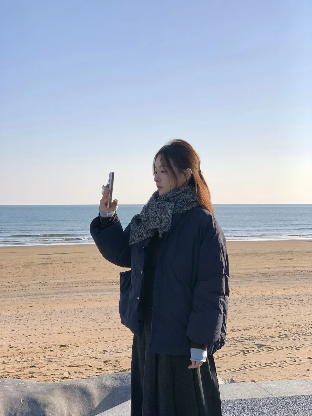 海边的风和海，吹走所有烦恼～