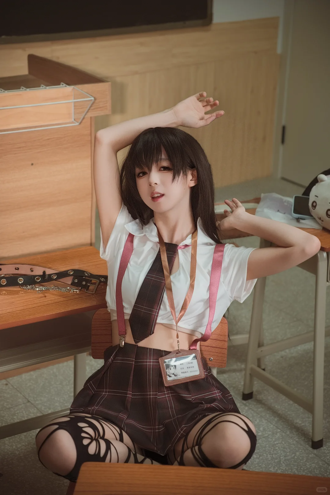 教室心动瞬间｜是学妹的小心机呀～