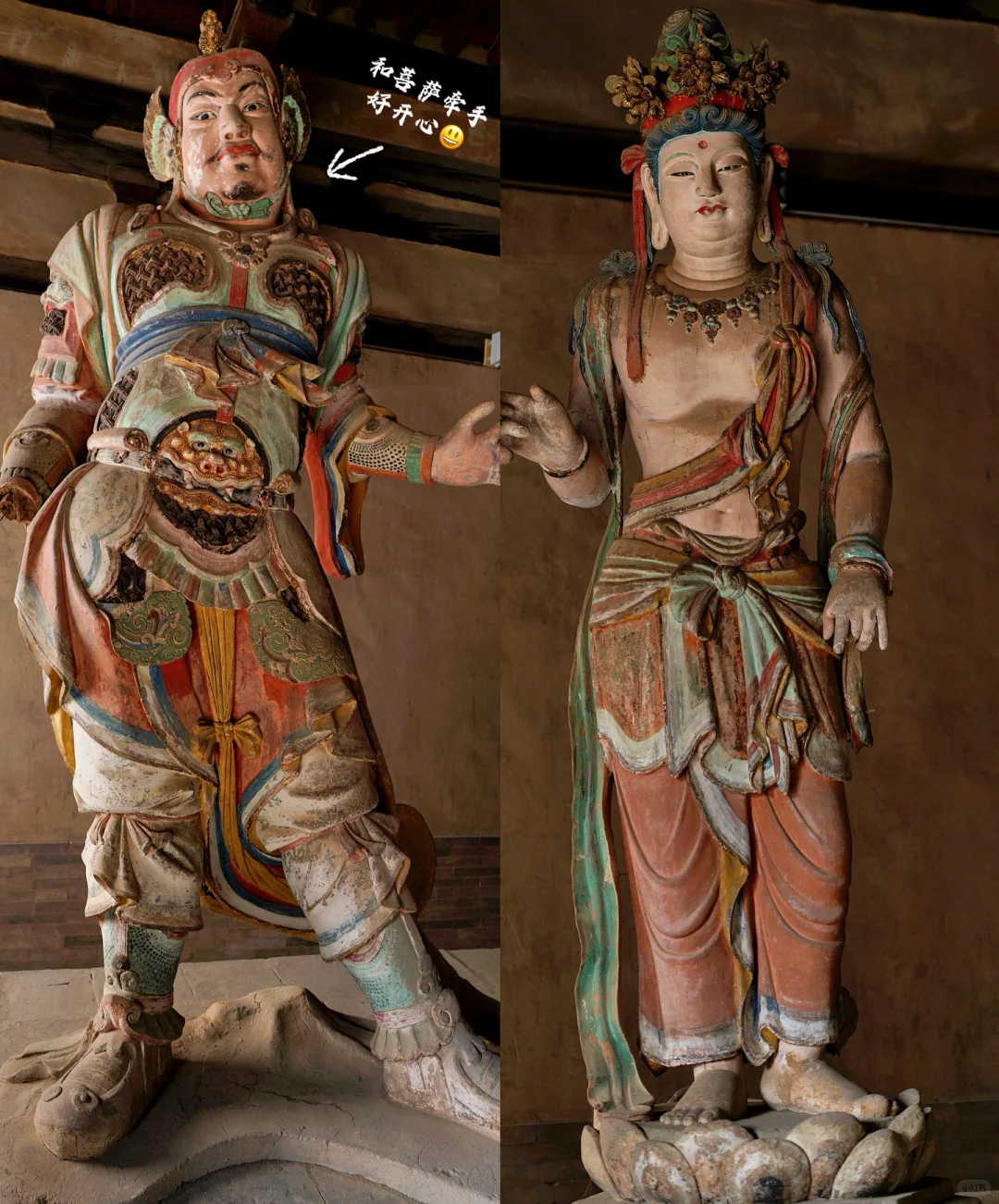 南禅寺的瑰宝~中唐彩塑