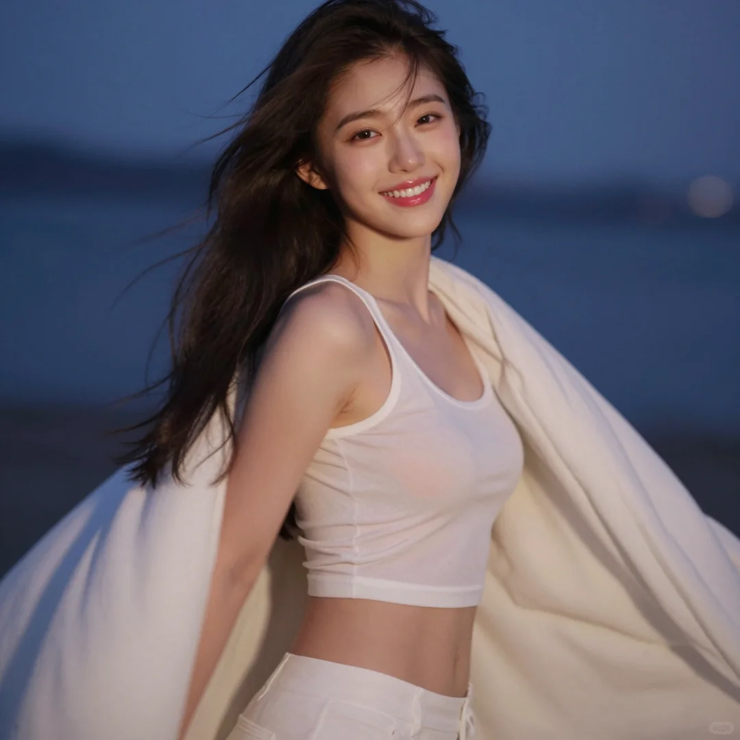 AI写真集-爱笑的女孩 第二部分