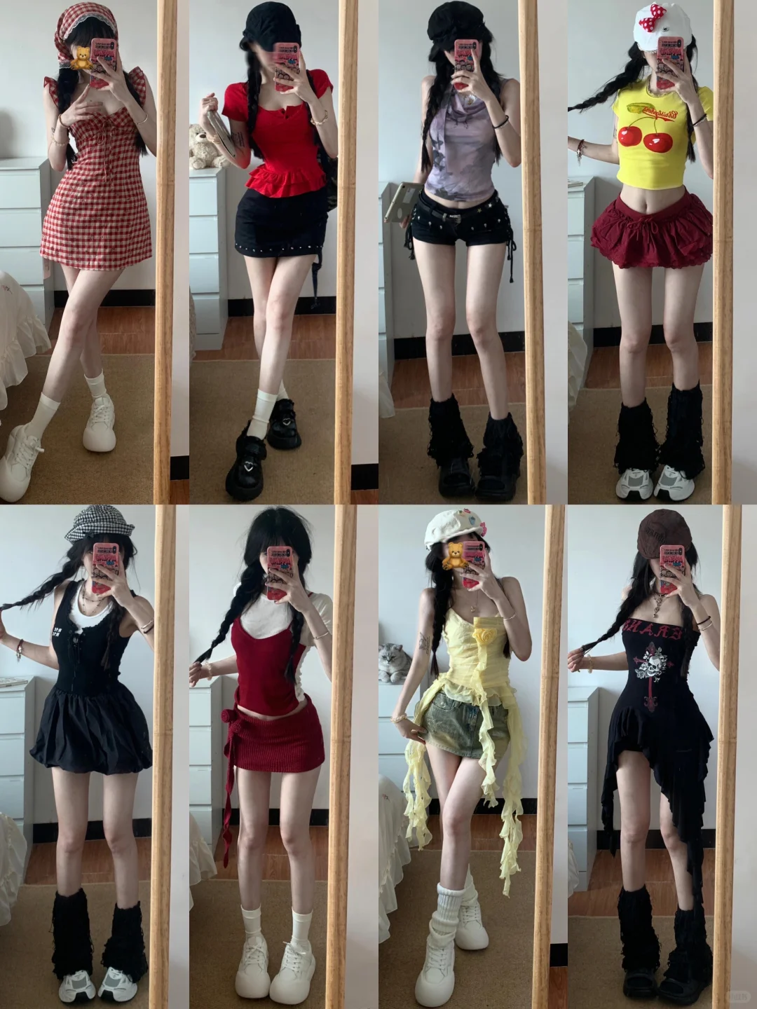 4️⃣8️⃣套～超绝的夏日辣妹穿搭